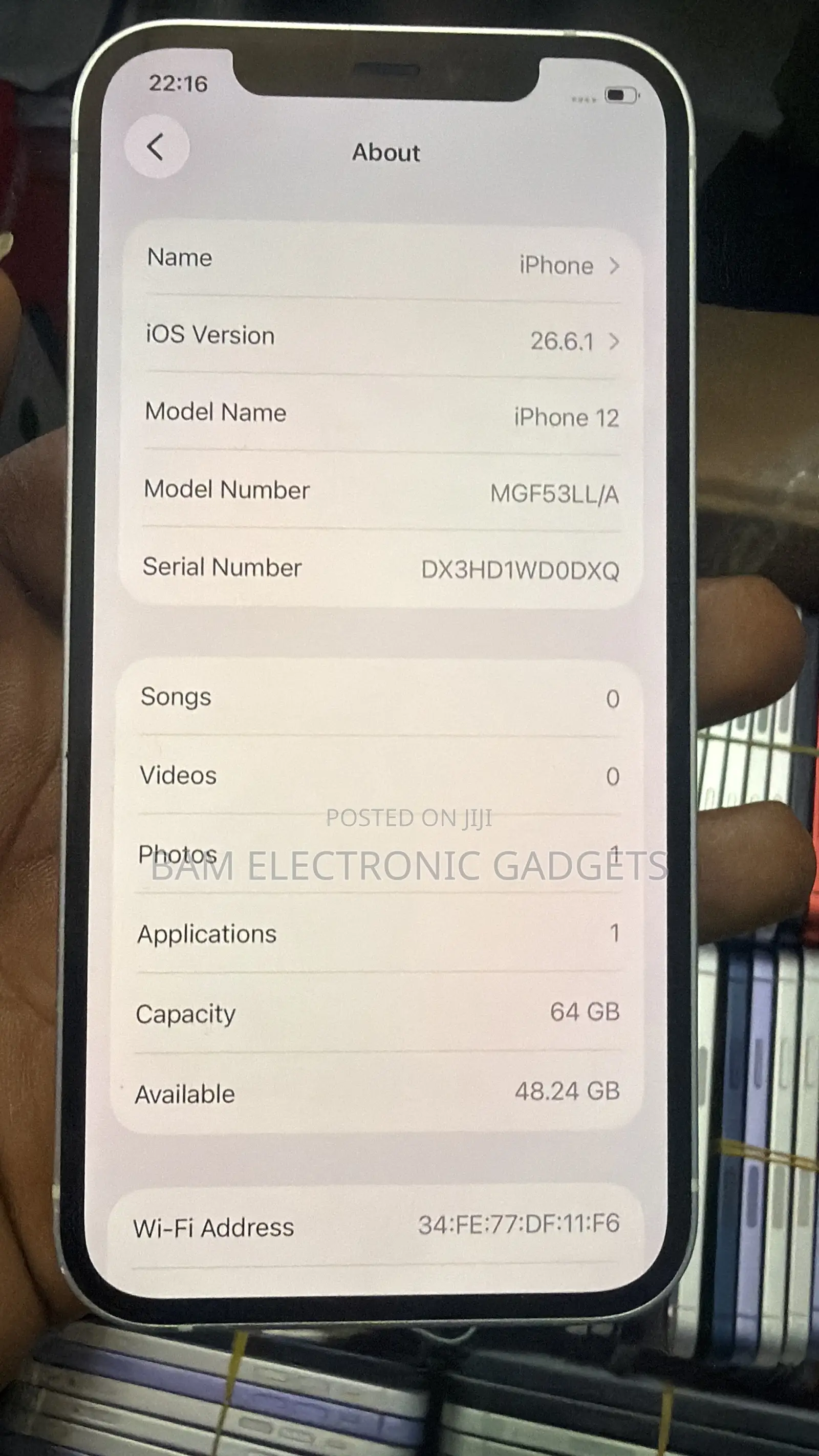 Apple iPhone 12 64 GB White