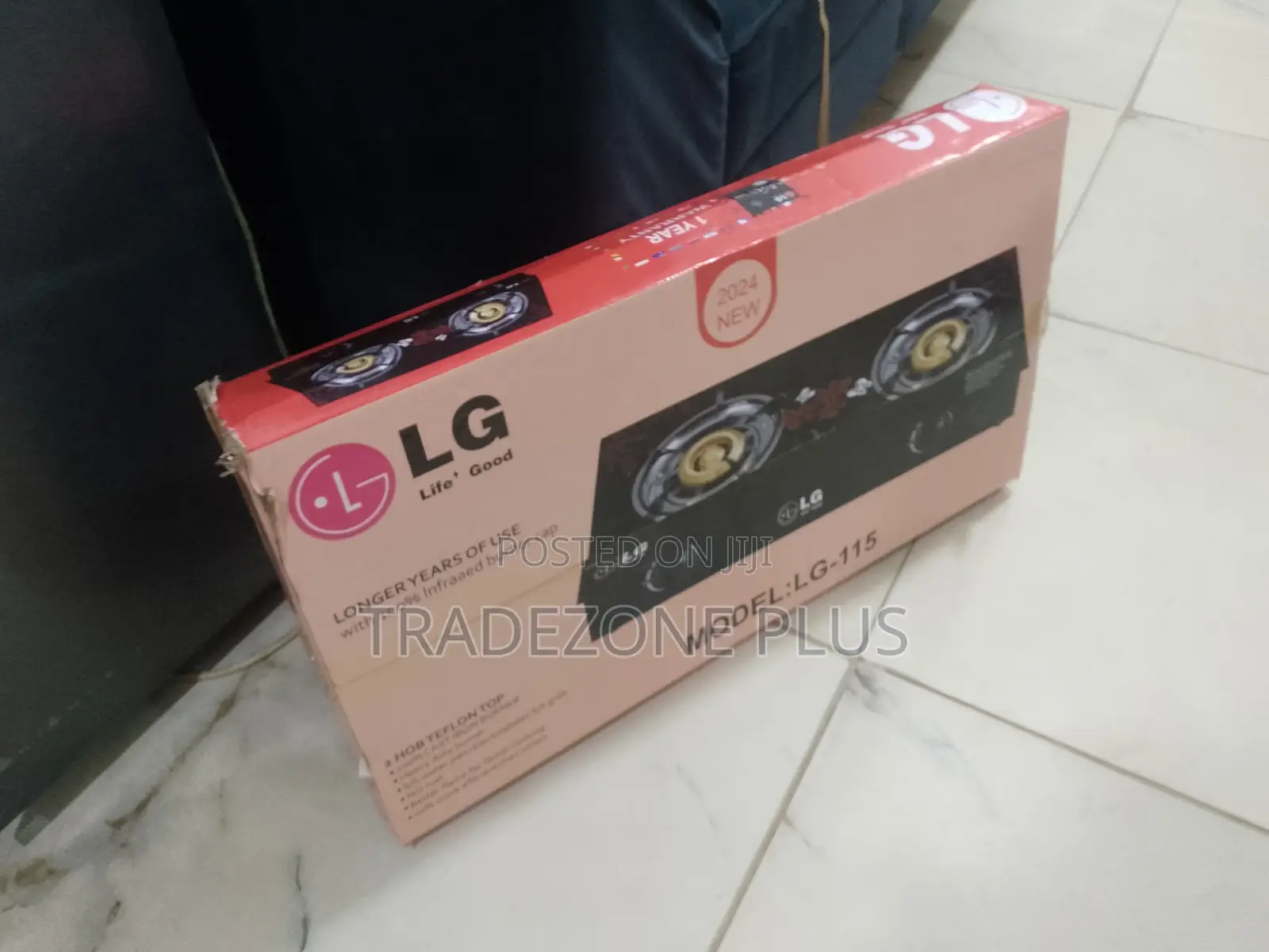 LG-115 Cast Iron Burner – Durable Cooking Burner
