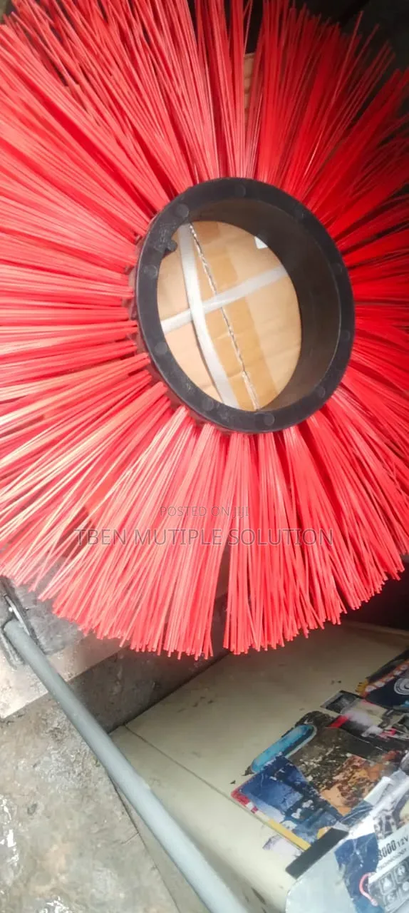 36 Peices Red Industrial Sweeper Tube Brooms