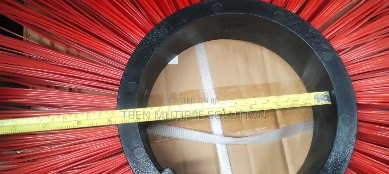 36 Peices Red Industrial Sweeper Tube Brooms