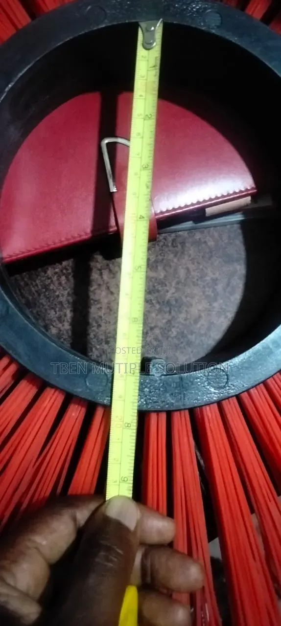 36 Peices Red Industrial Sweeper Tube Brooms