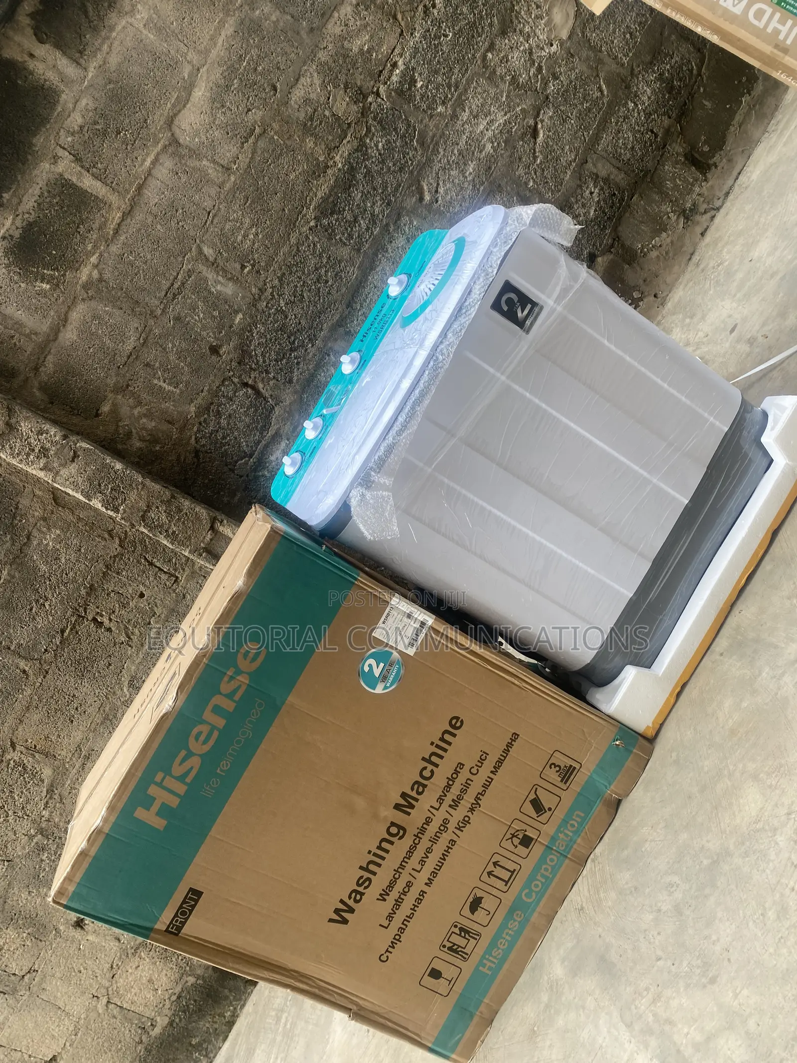 Hisense 11kg Efficient Manual Twin Tub Washer