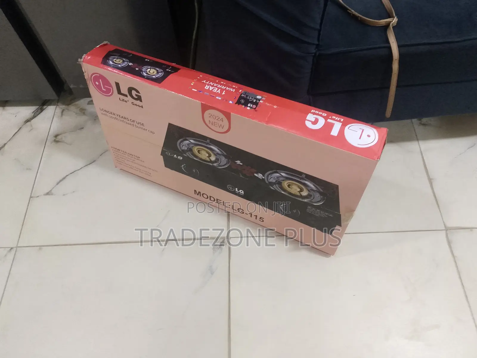 LG 115 Cast Iron Gas Burner – Durable Powerful