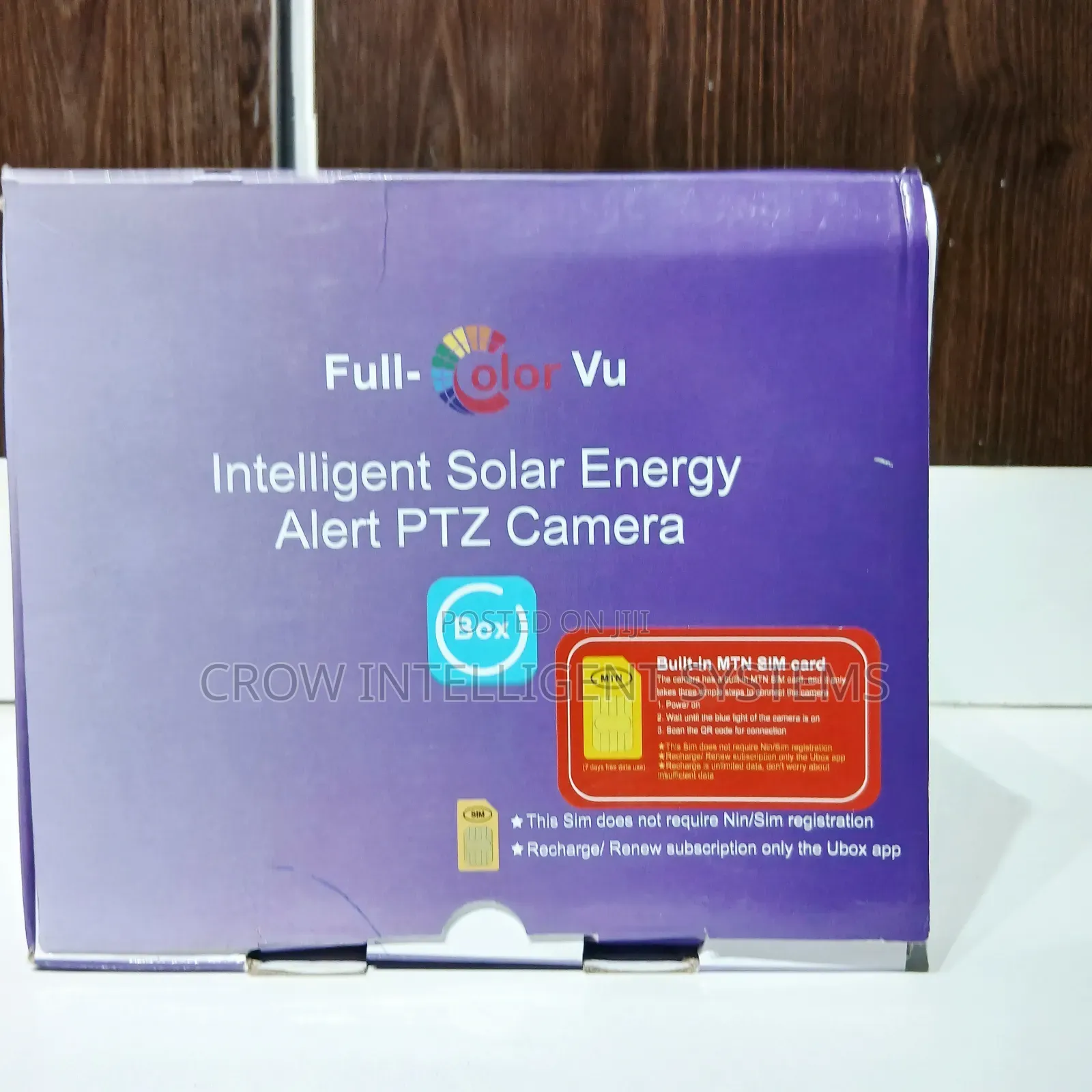 HD Intelligent Solar Energy Alert PTZ Camera