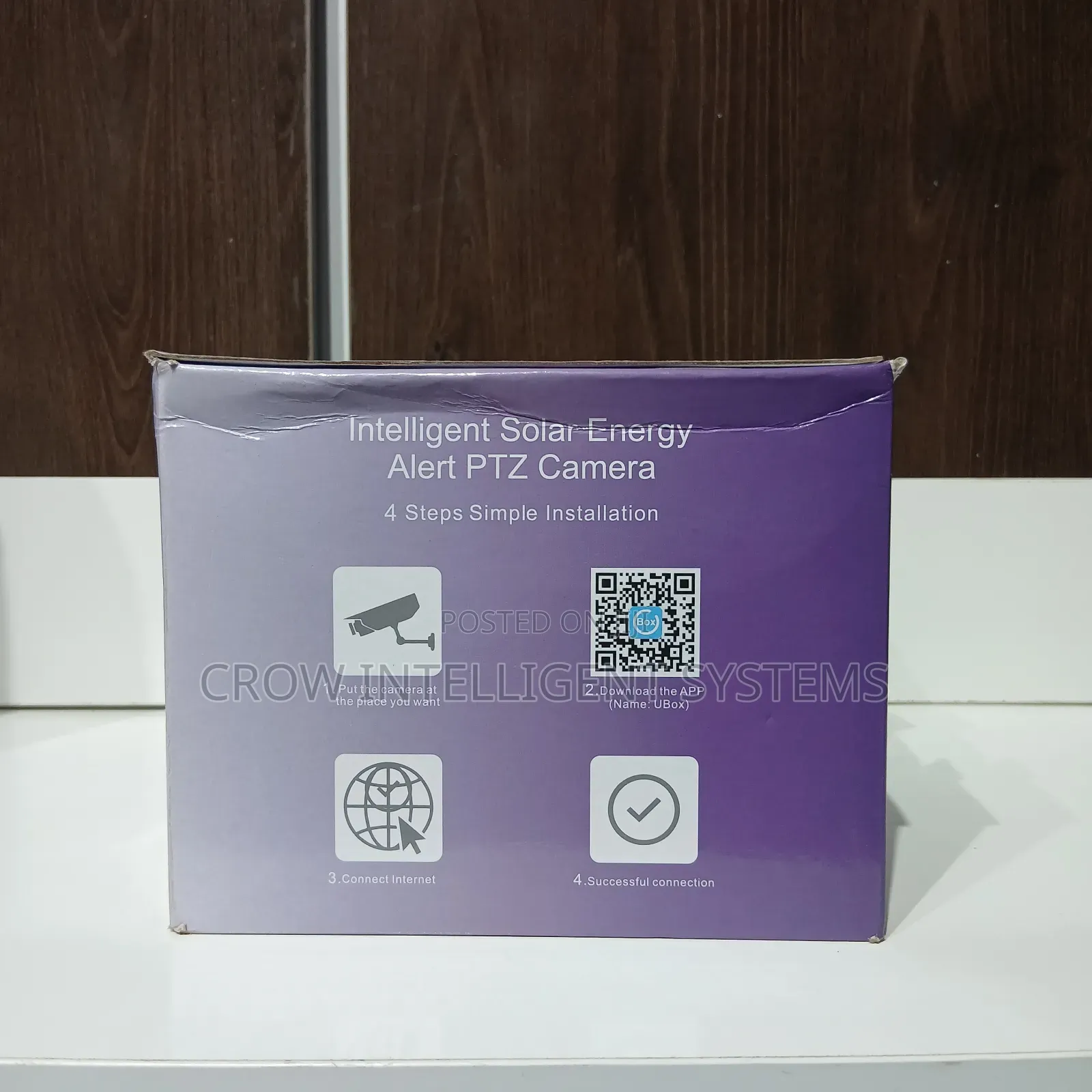 HD Intelligent Solar Energy Alert PTZ Camera