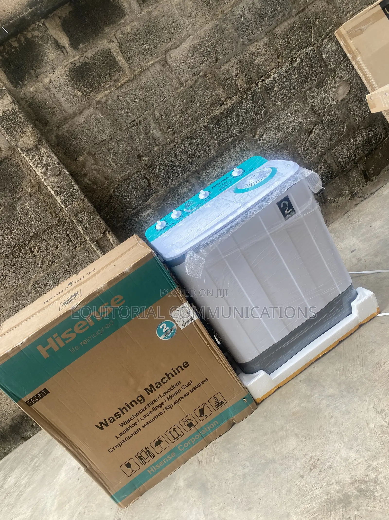 Hisense WSRB113 11kg Wash and Spin Laundry Washer