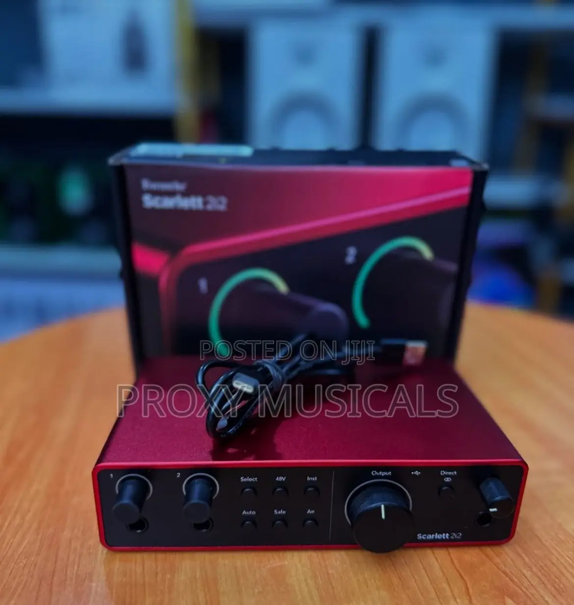 Focusrite Scarlett 2i2 4th Generation USB Audio Interface!