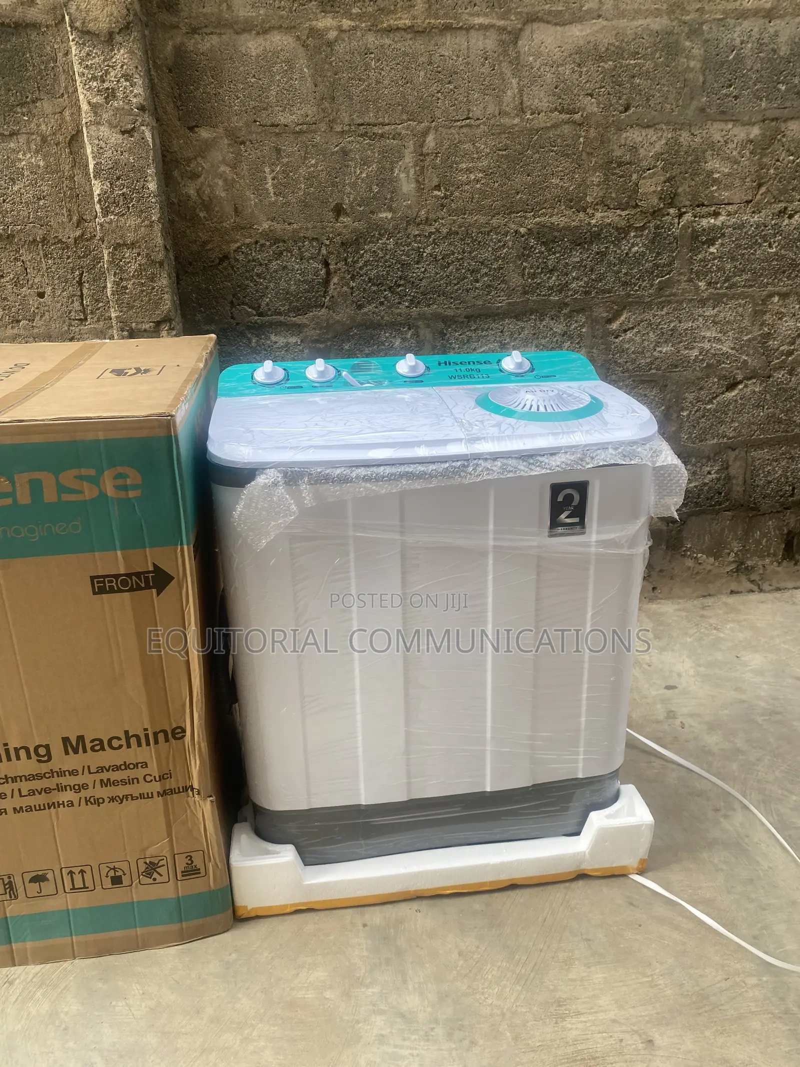 Hisense WSRB113 11kg Dual Compartment Washer