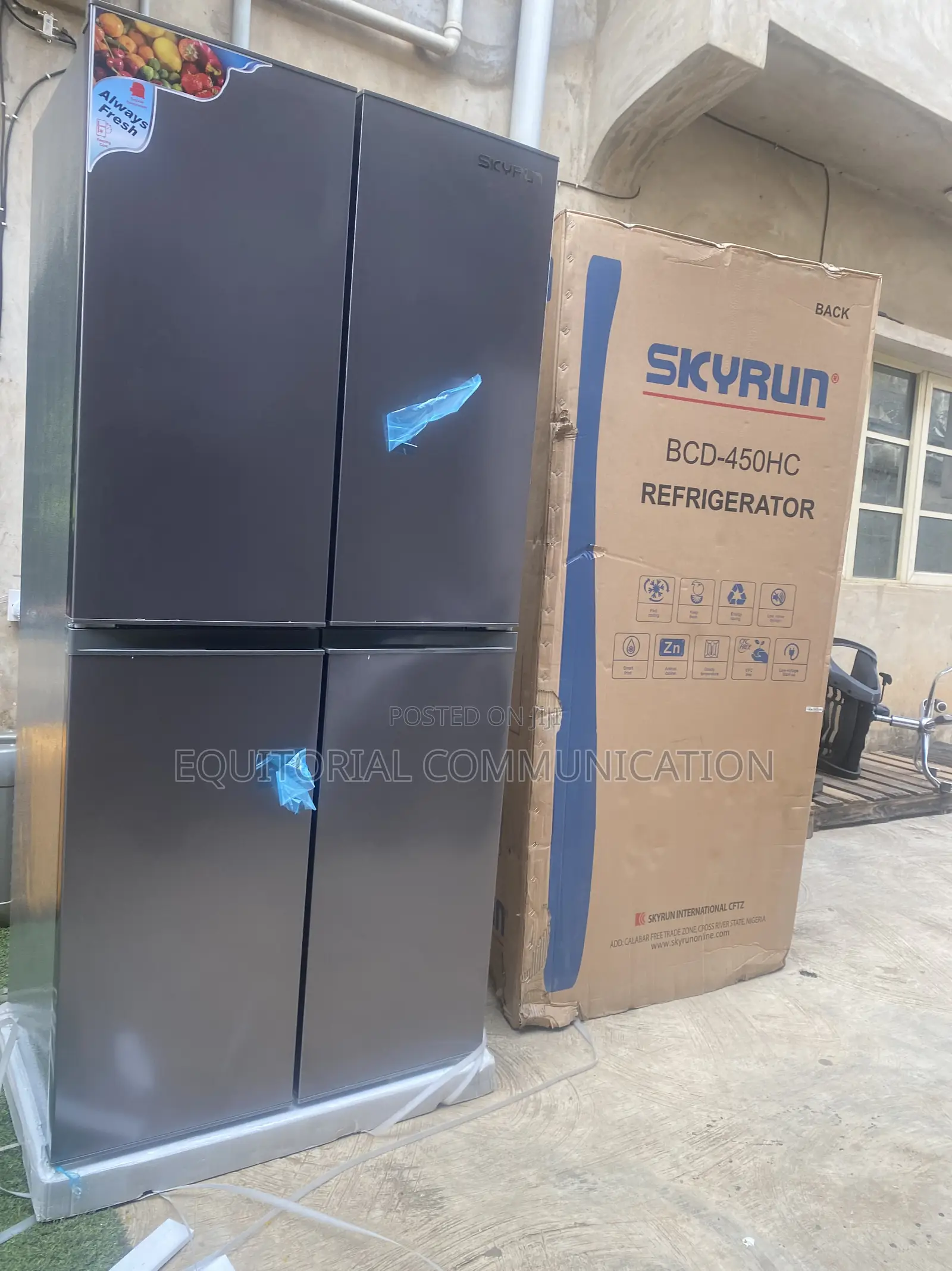 SKYRUN BCD-450HC 450L 4 Door Household Cooling Refrigerator