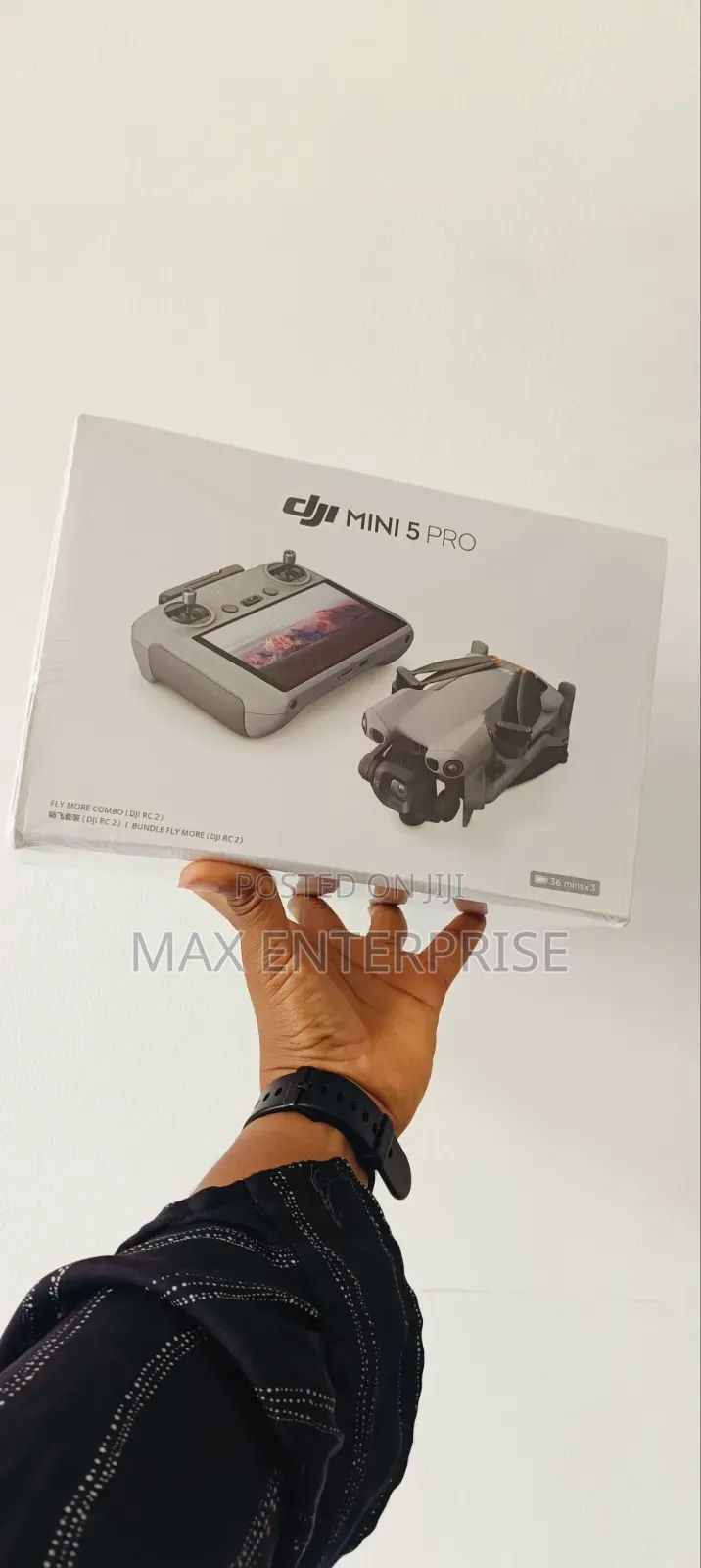 Dji Mini 5 Pro Fly More Combo With Rc2 (36min)