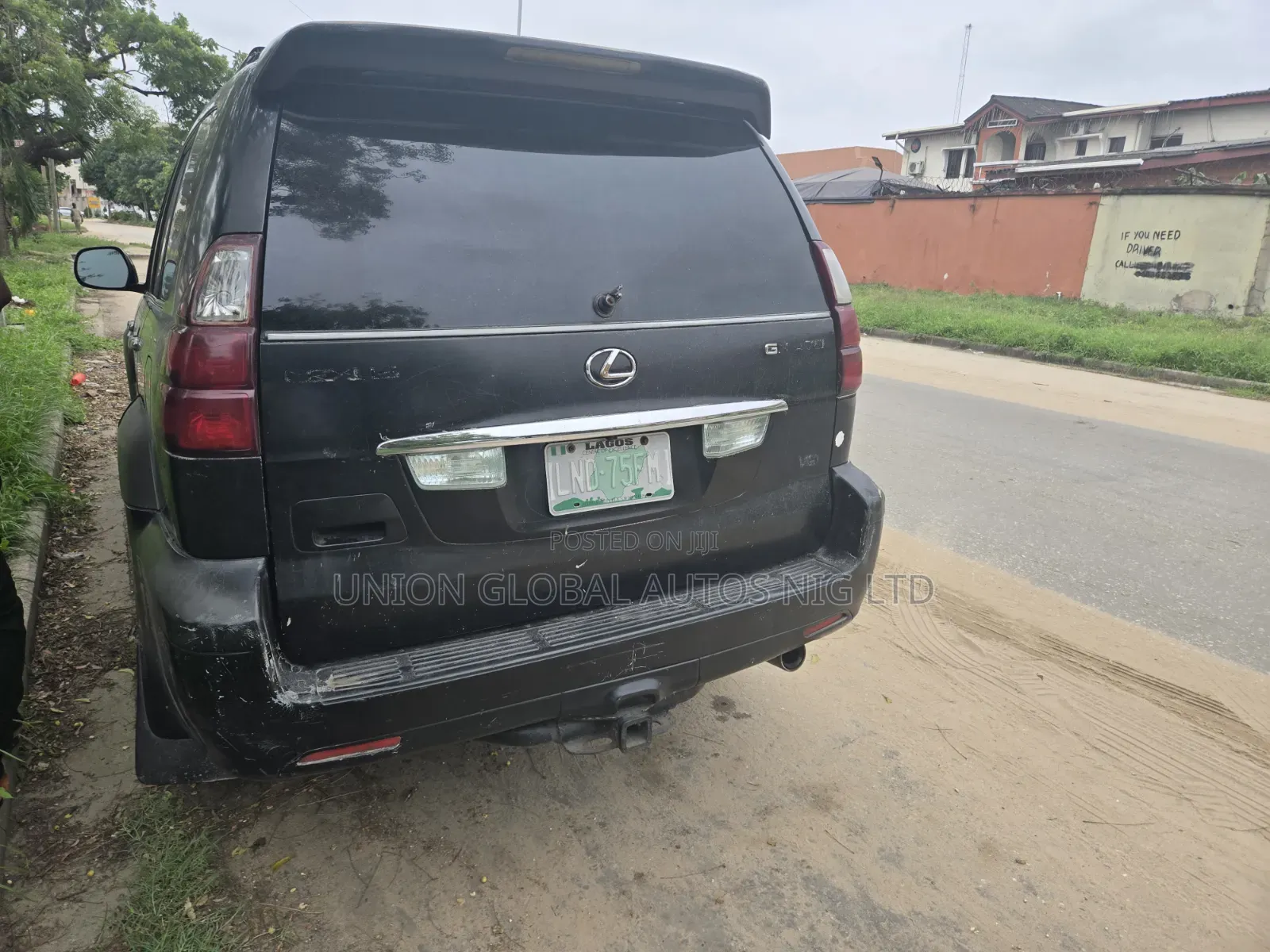 Lexus GX 470 Sport Utility 2005 Black