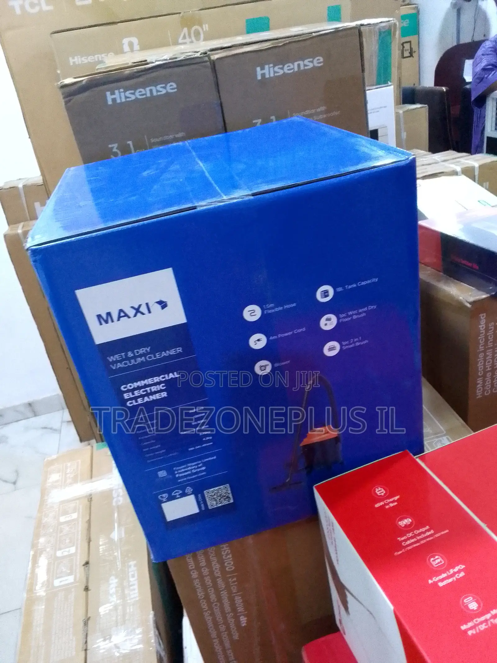 Maxi YLW6342 18L Vacuum – Ideal for Home and Office