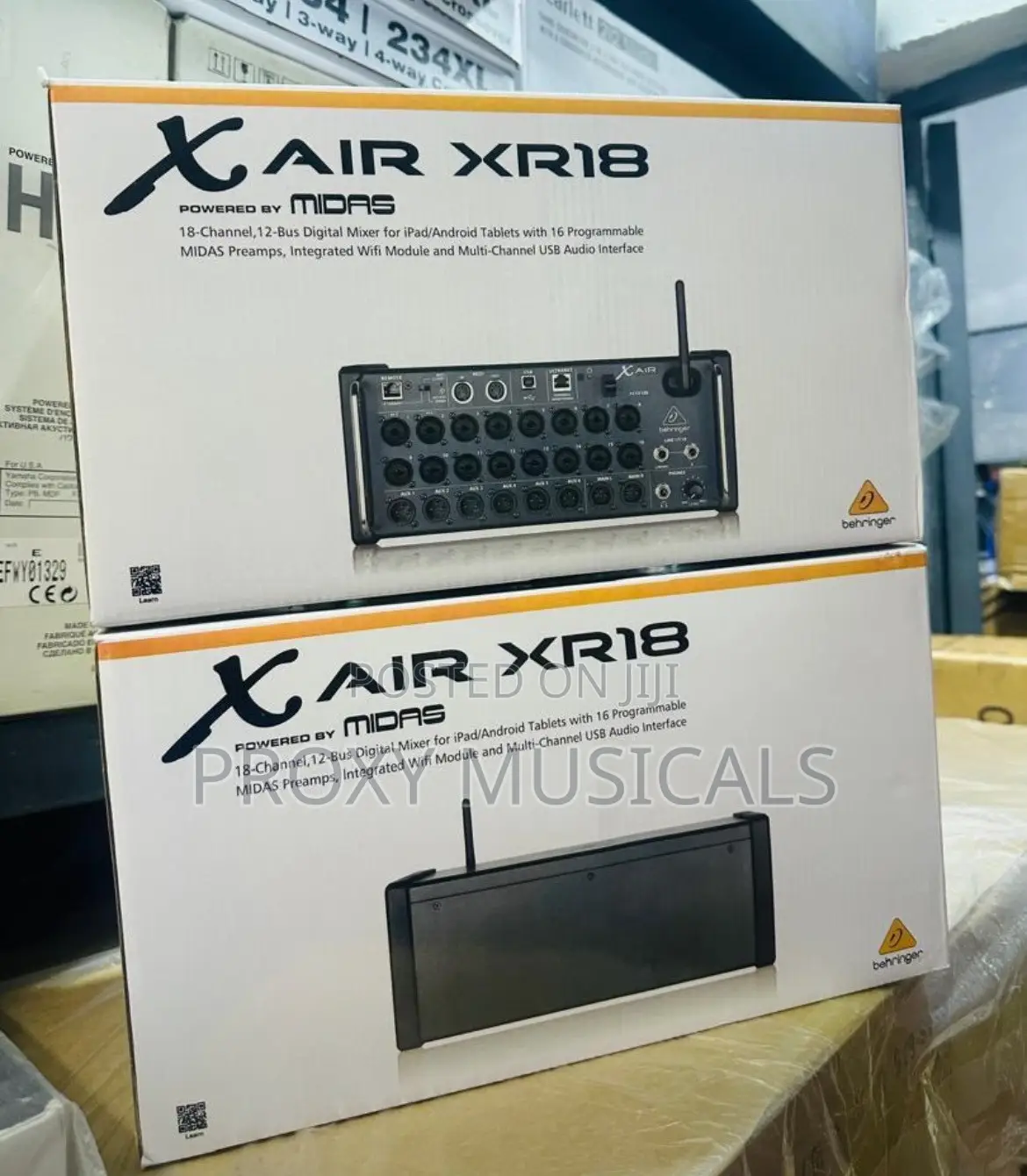 Behringer X Air Xr18 18-Channel Digital Rackmount Mixer