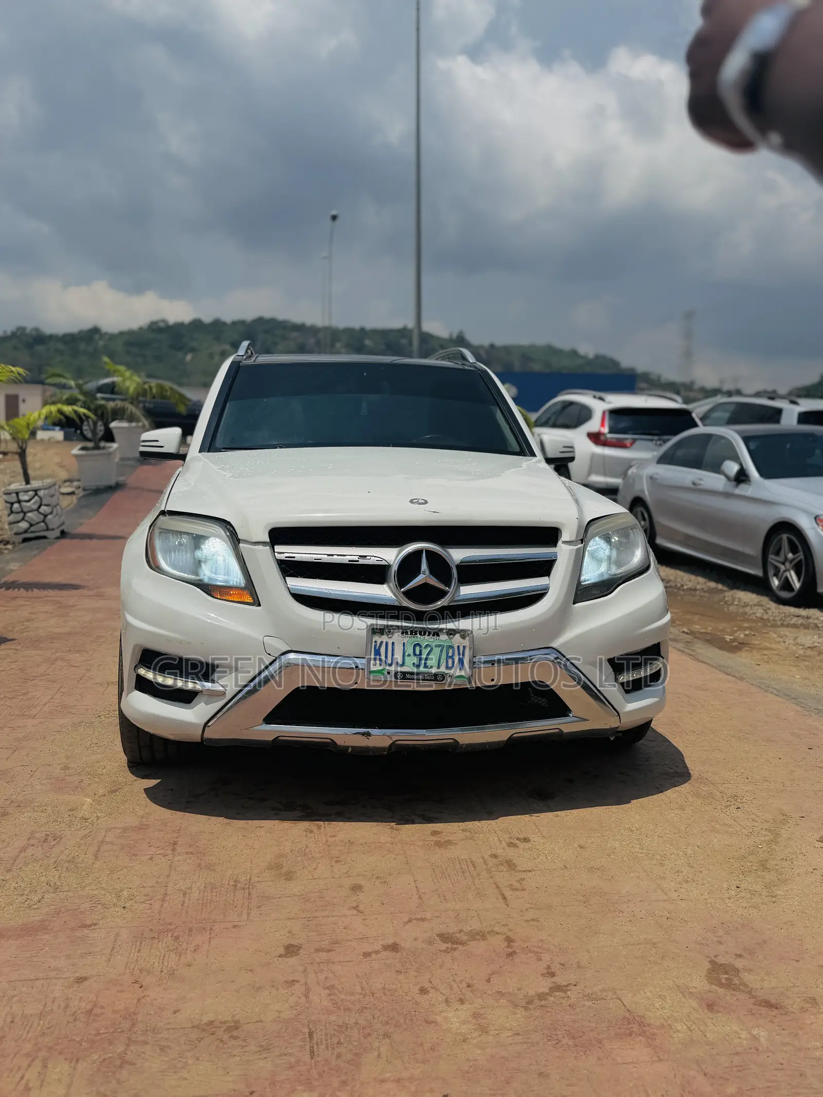 Mercedes-Benz GLK-Class 350 4MATIC 2013 White