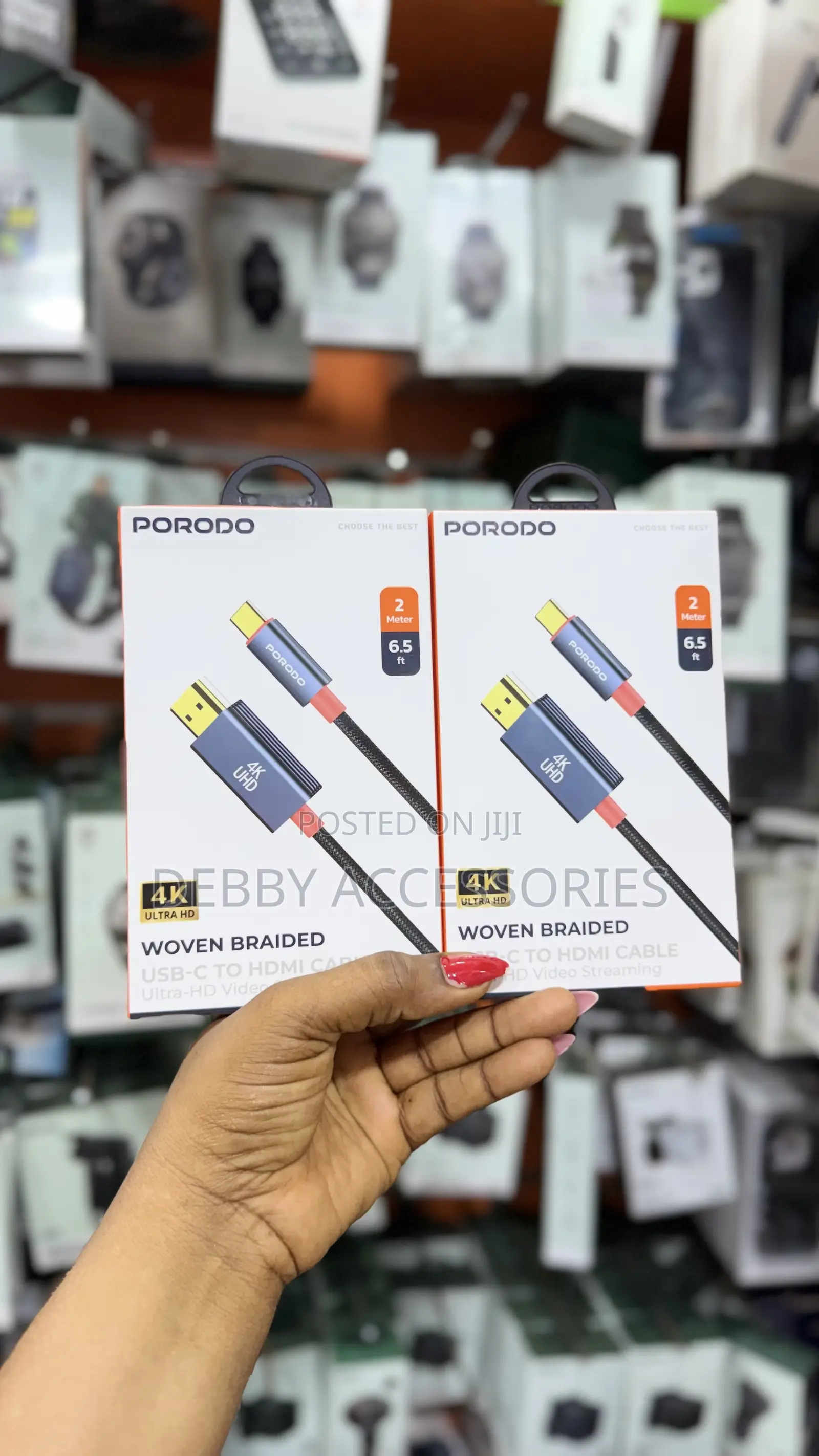 Porodo USB C to Hdmi Cable