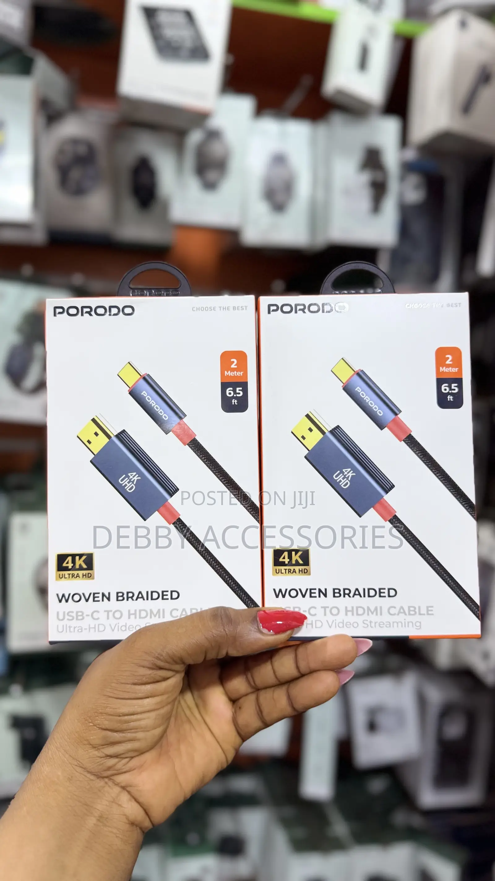Porodo USB C to Hdmi Cable