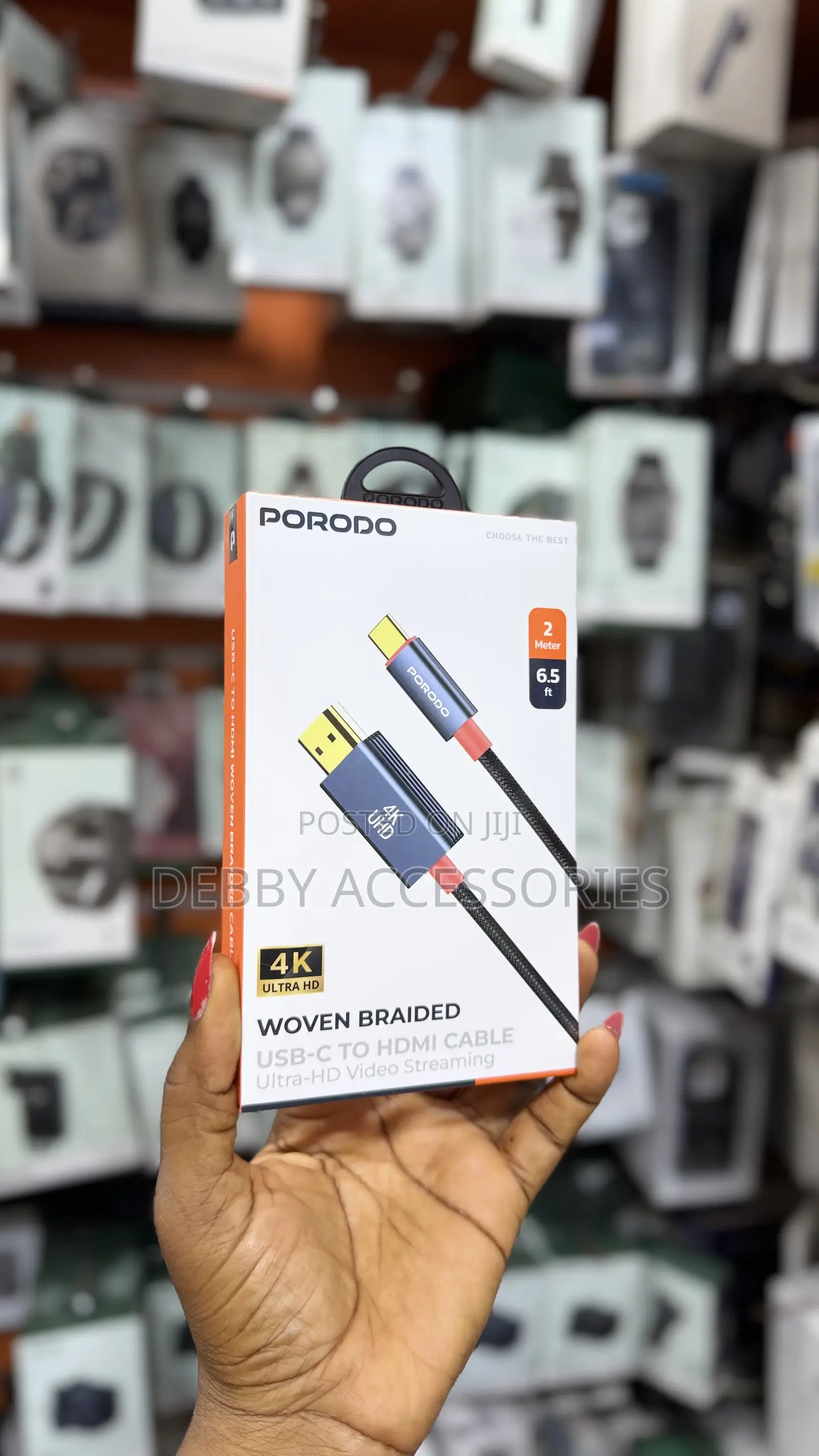 Porodo USB C to Hdmi Cable