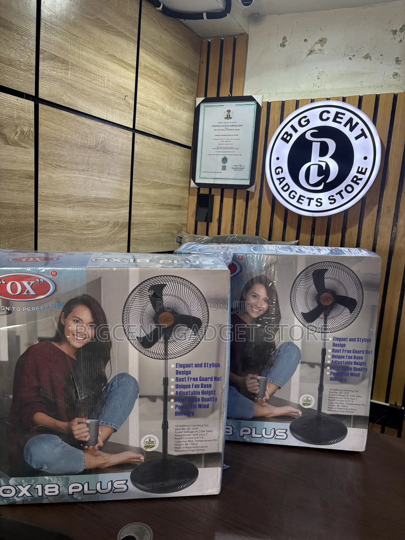 Brand New Standing Fan
