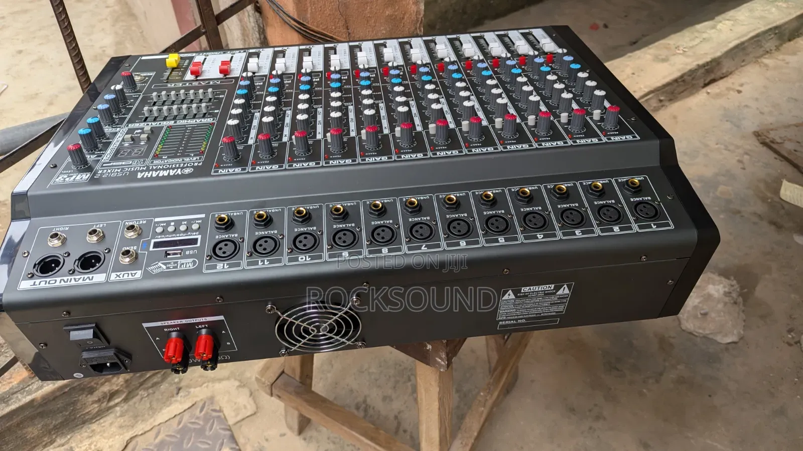 Yamaha Powered Mixer USB12.2