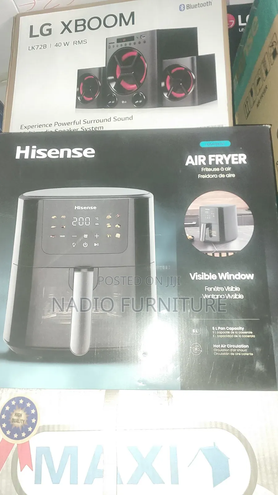 5l Hisesnce Airfryer Oven