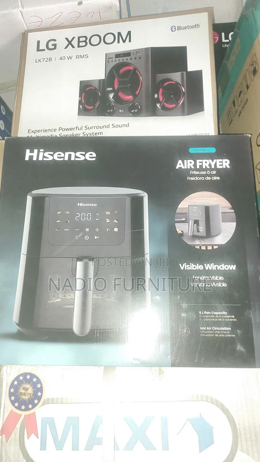 5l Hisesnce Airfryer Oven