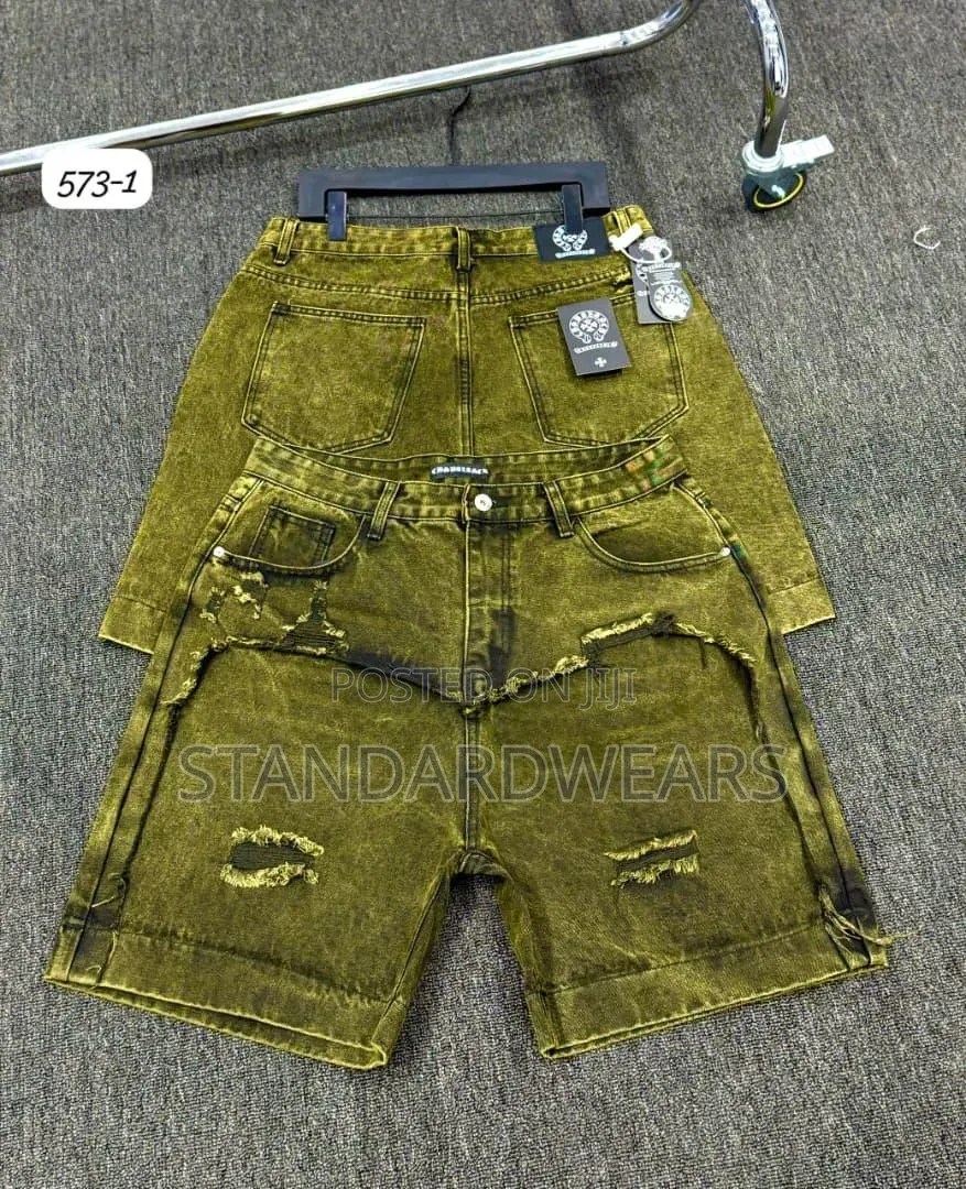Men’s Denim Shorts – Baggy Streetwear