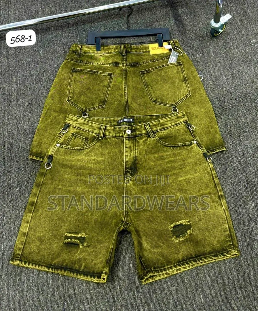 Men’s Denim Shorts – Baggy Streetwear