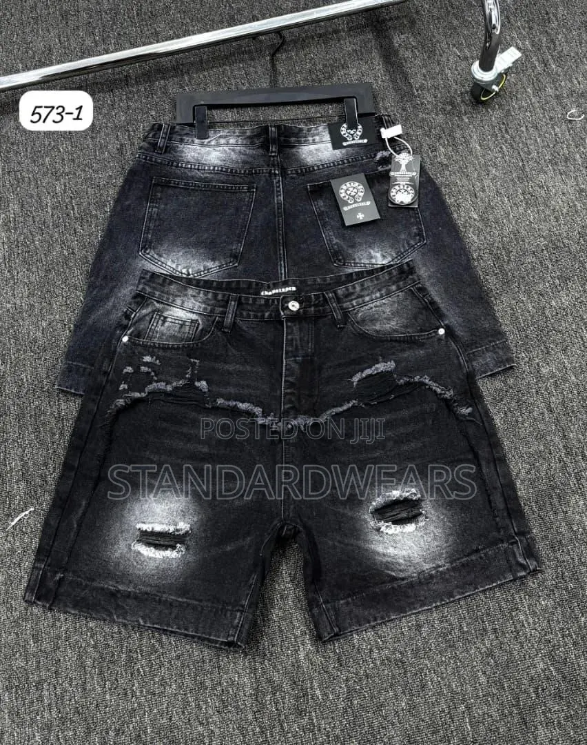 Men’s Denim Shorts – Baggy Streetwear