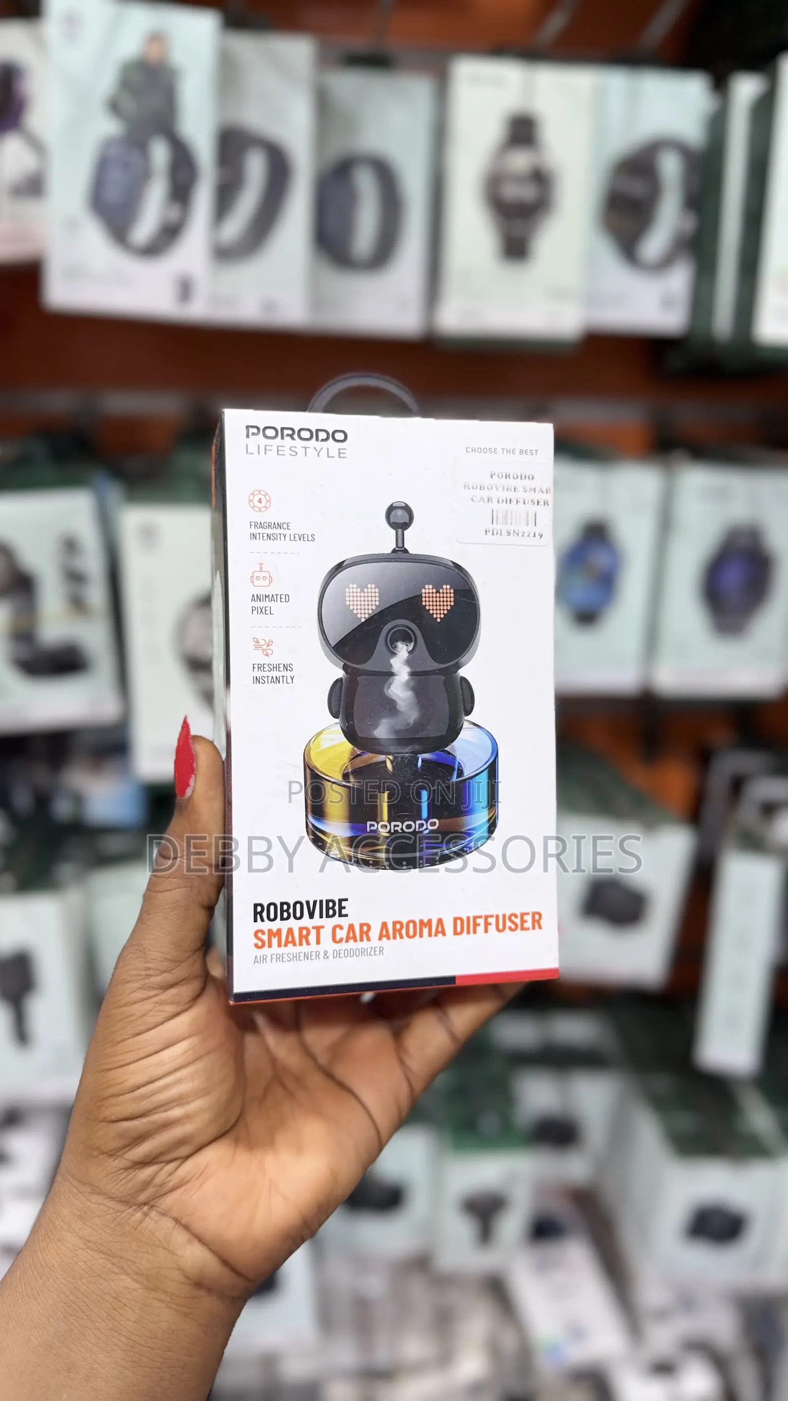 Robovibe Smart Car Aroma Diffuser
