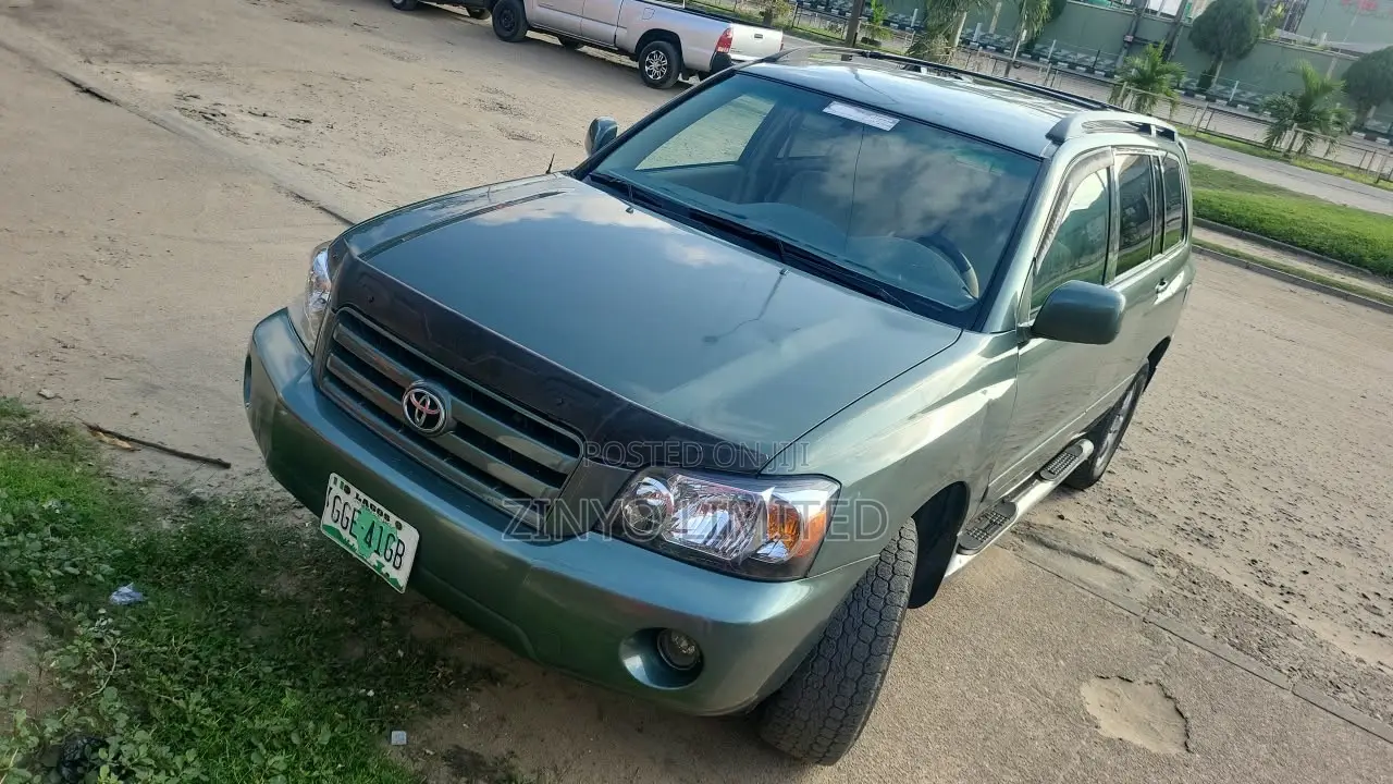Toyota Highlander Limited V6 2006 Green
