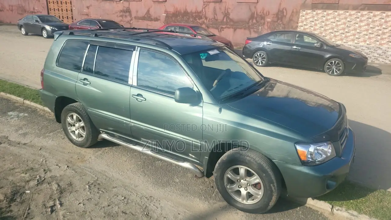 Toyota Highlander Limited V6 2006 Green