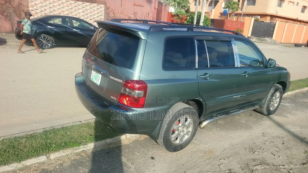 Toyota Highlander Limited V6 2006 Green