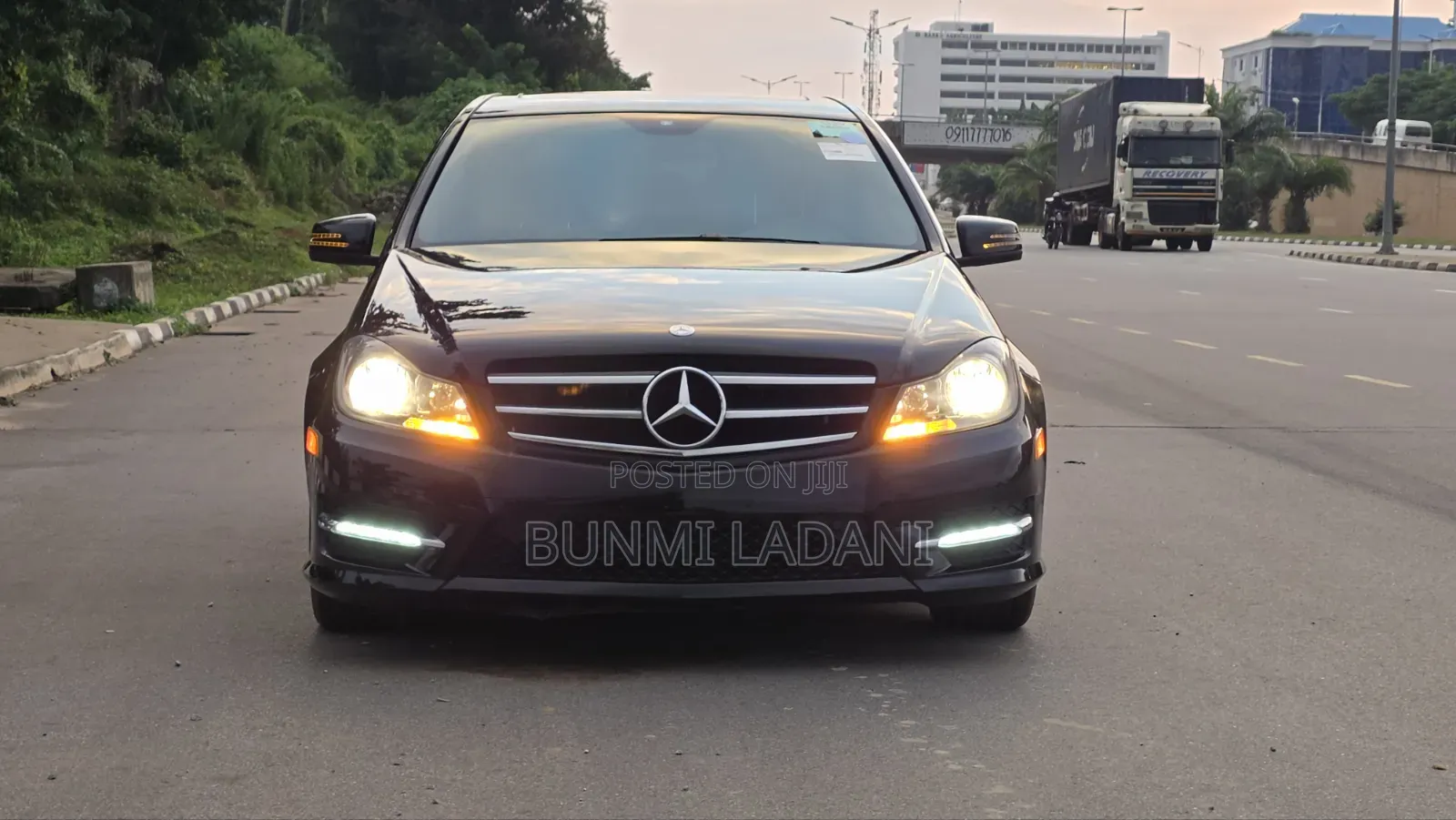 Mercedes-Benz C300 Sport 4Matic Sedan AWD (3.5L 6cyl 7A) 2013 Black
