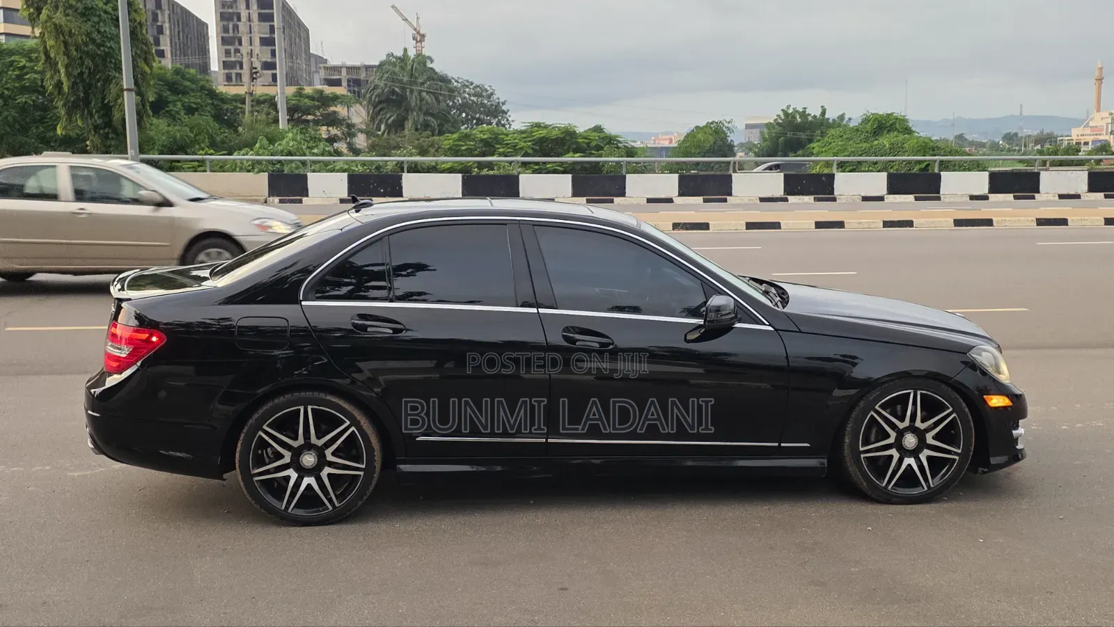 Mercedes-Benz C300 Sport 4Matic Sedan AWD (3.5L 6cyl 7A) 2013 Black