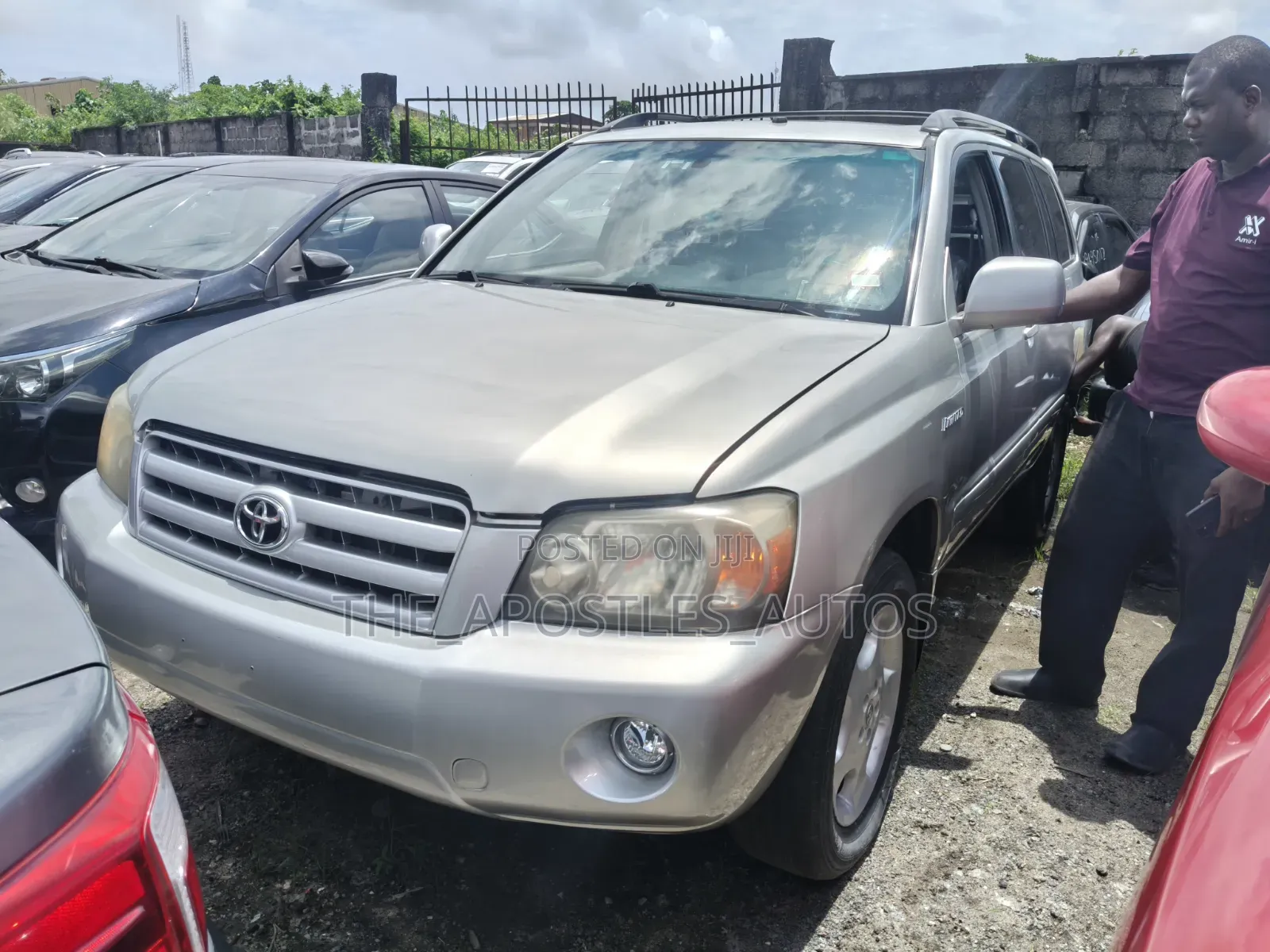 Toyota Highlander Limited V6 4x4 2007 Silver