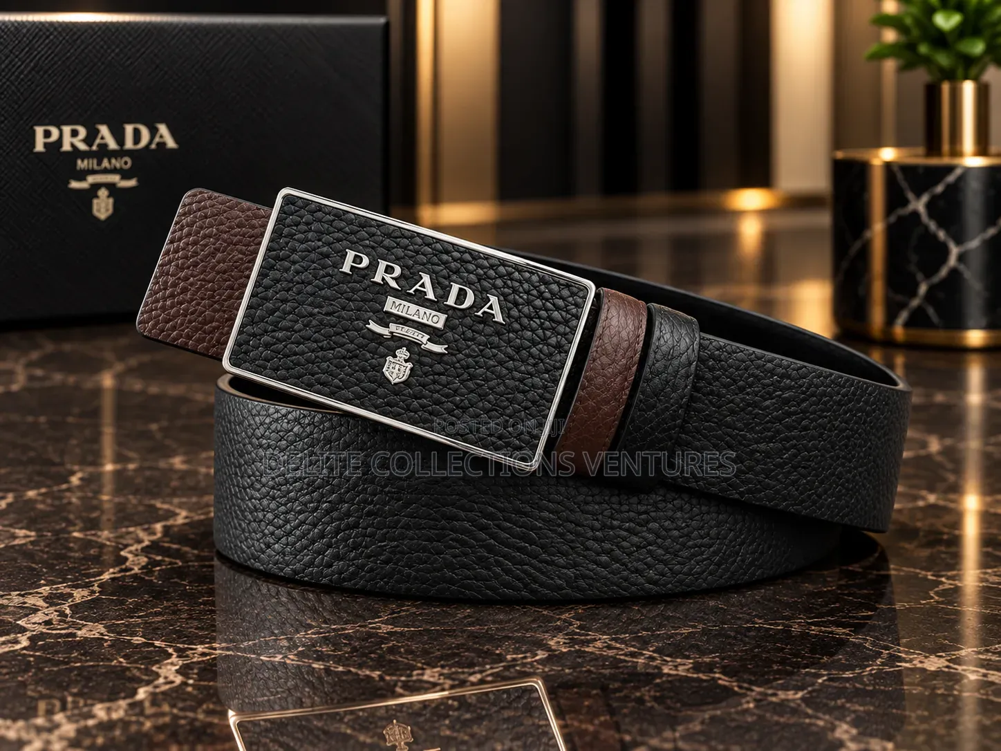 Original Prada Belts Available