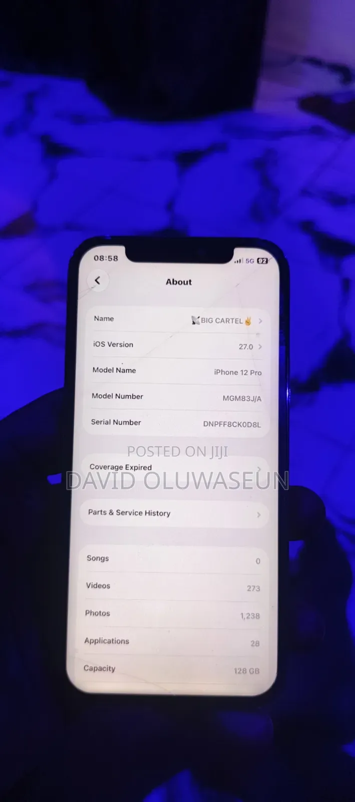 Apple iPhone 12 Pro 128 GB Blue