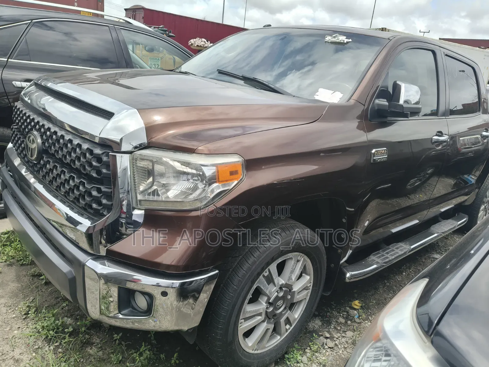 Toyota Tundra Limited 4dr CrewMax SB (5.7L 8cyl 6A) 2015 Brown