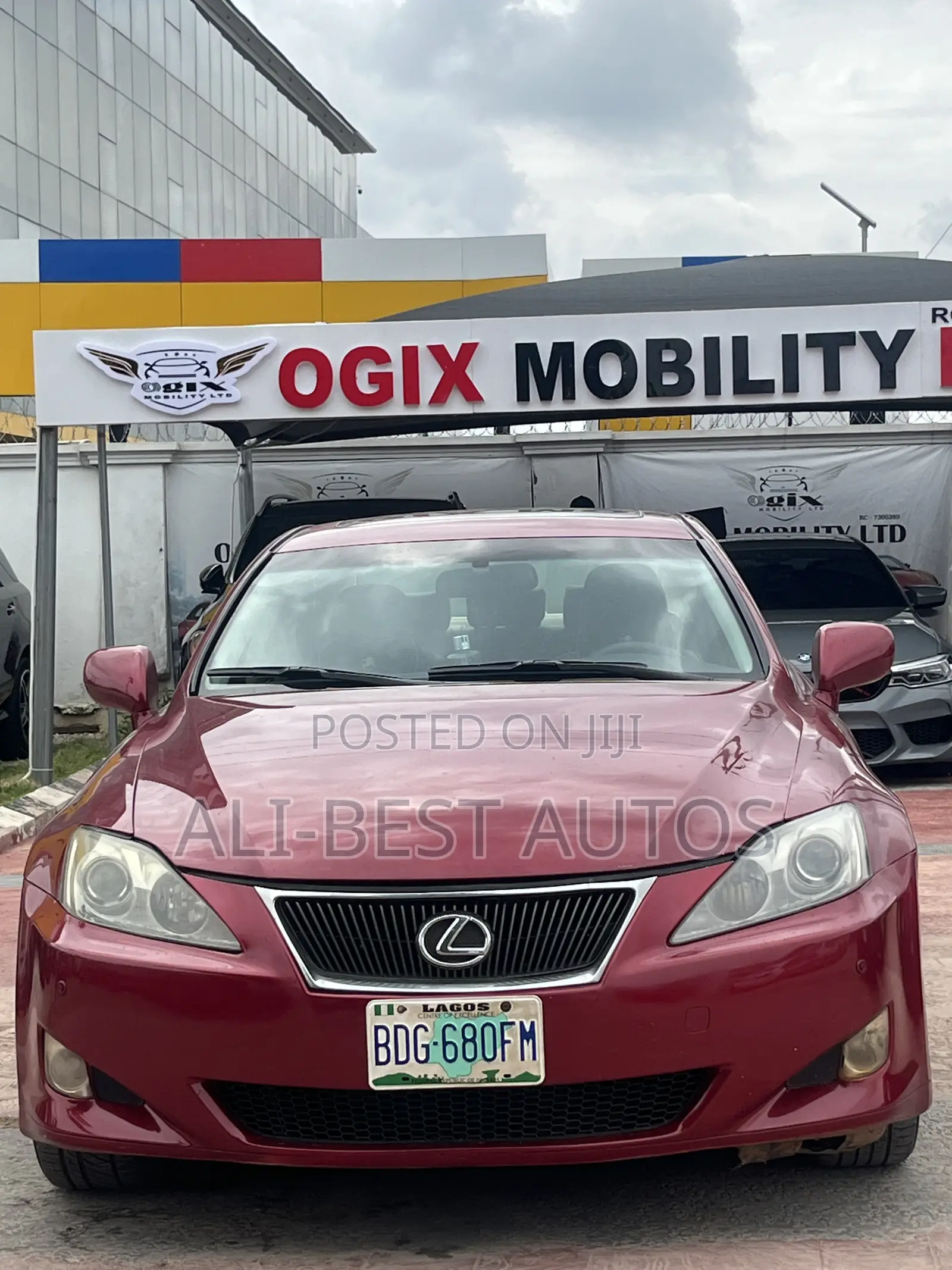 Lexus IS 2007 Red