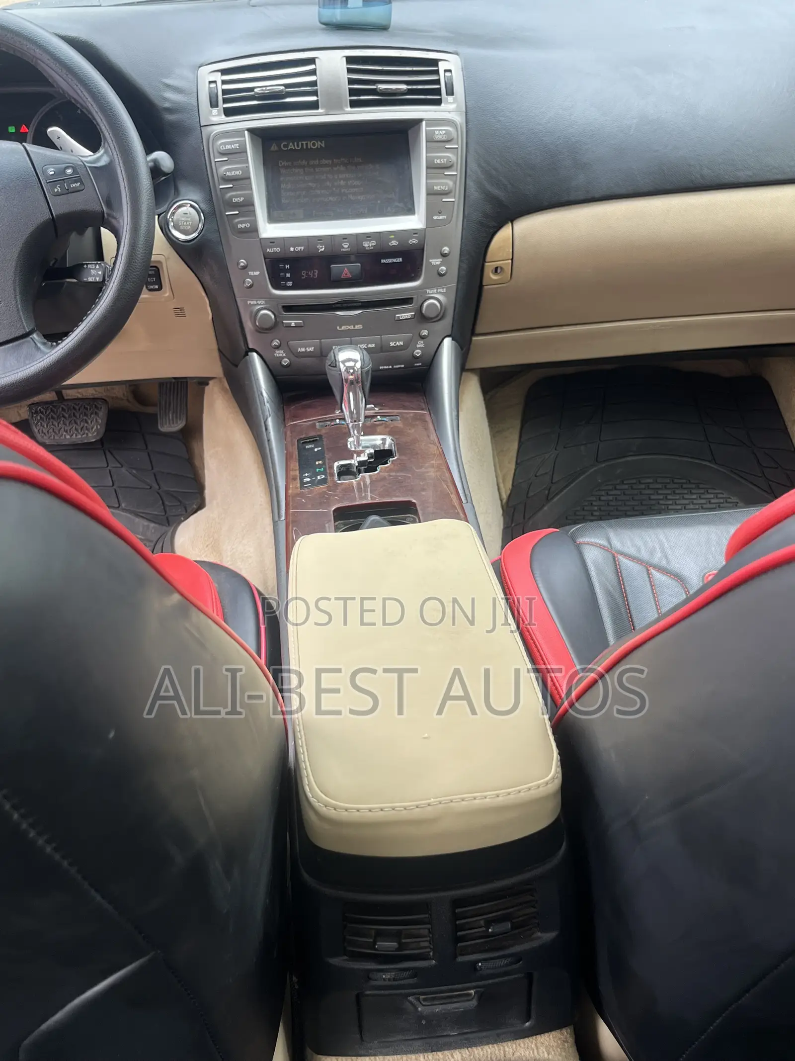 Lexus IS 2007 Red