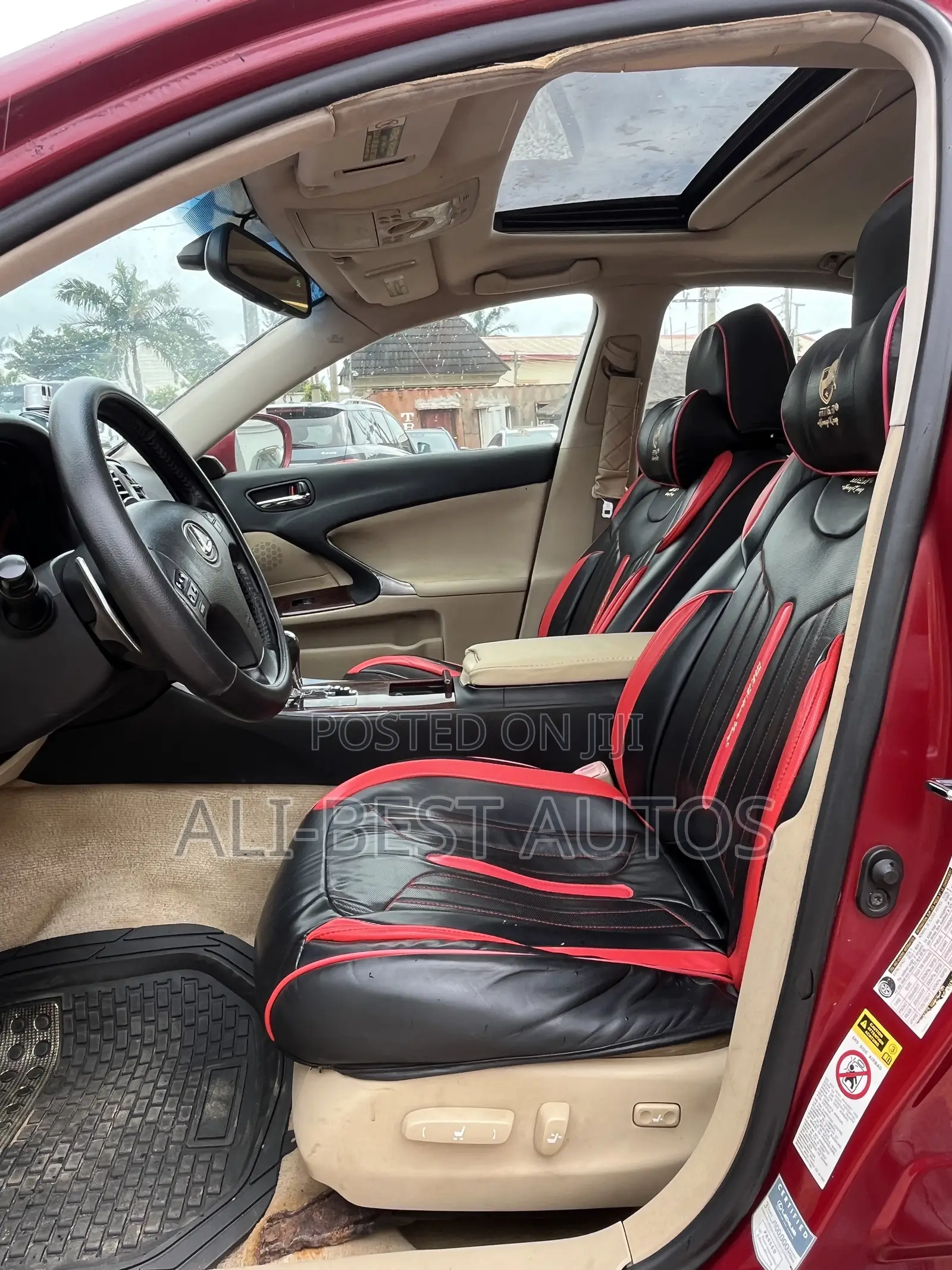 Lexus IS 2007 Red