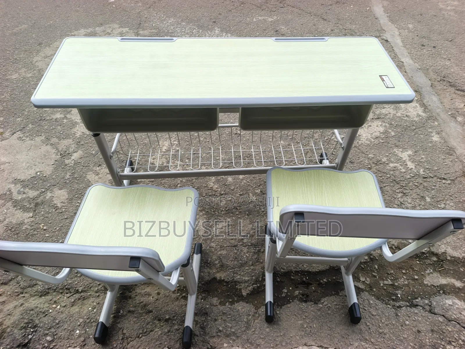 2 in 1 Students Table and Chair, Adjustable Desk
