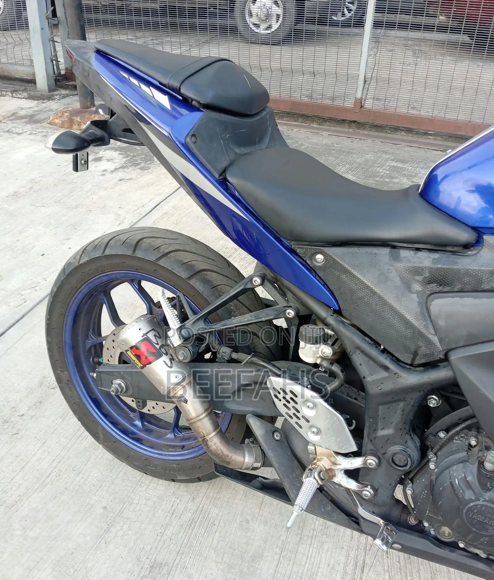 Yamaha R3 2018 Blue