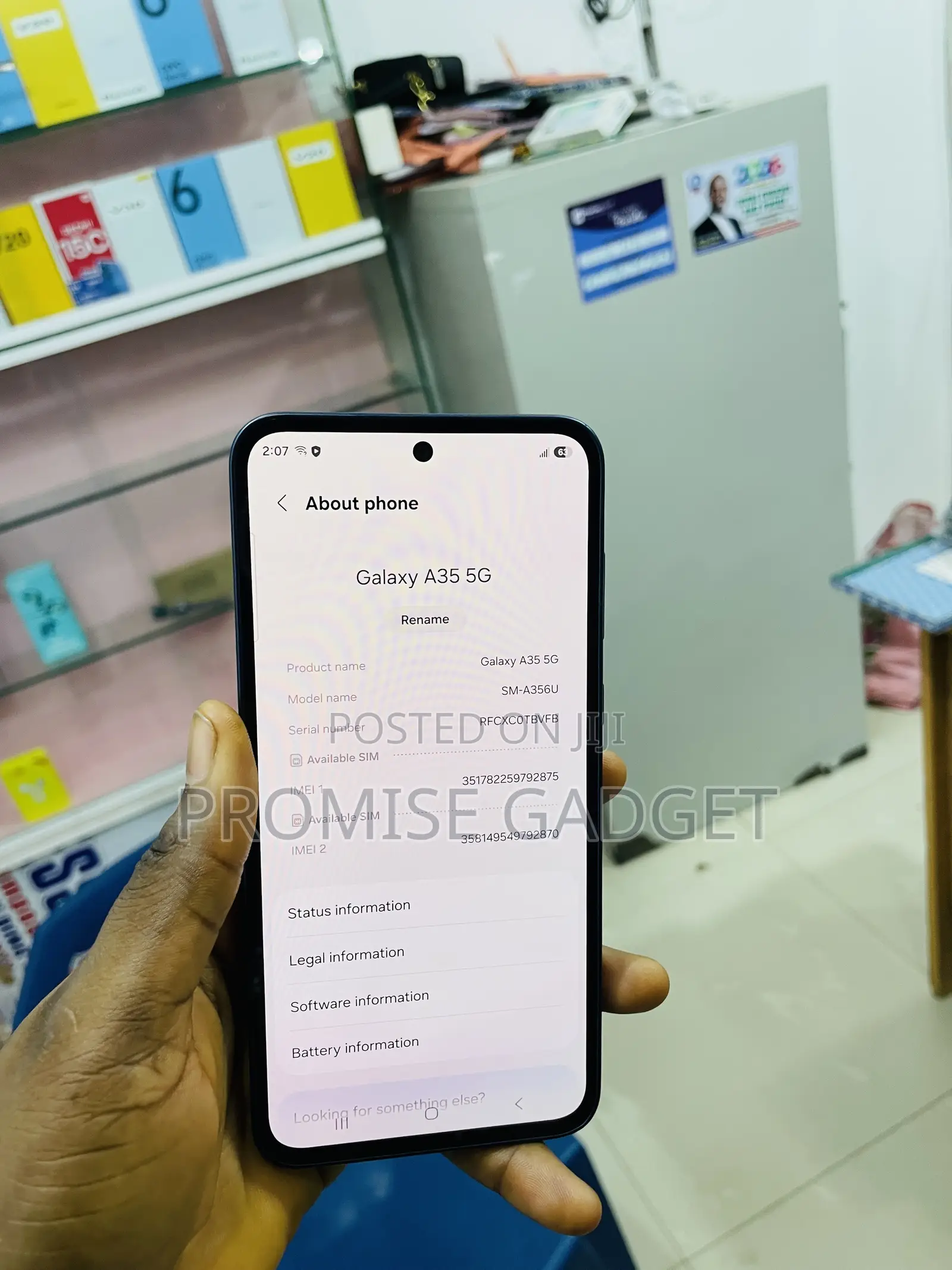Samsung Galaxy A35 128 GB Blue