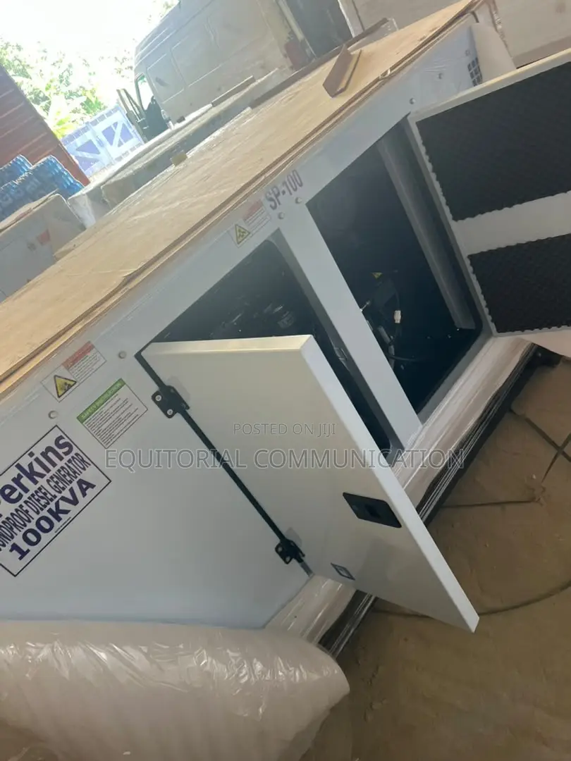 Perkins SP-100 Industrial Soundproof Generator 100KVA