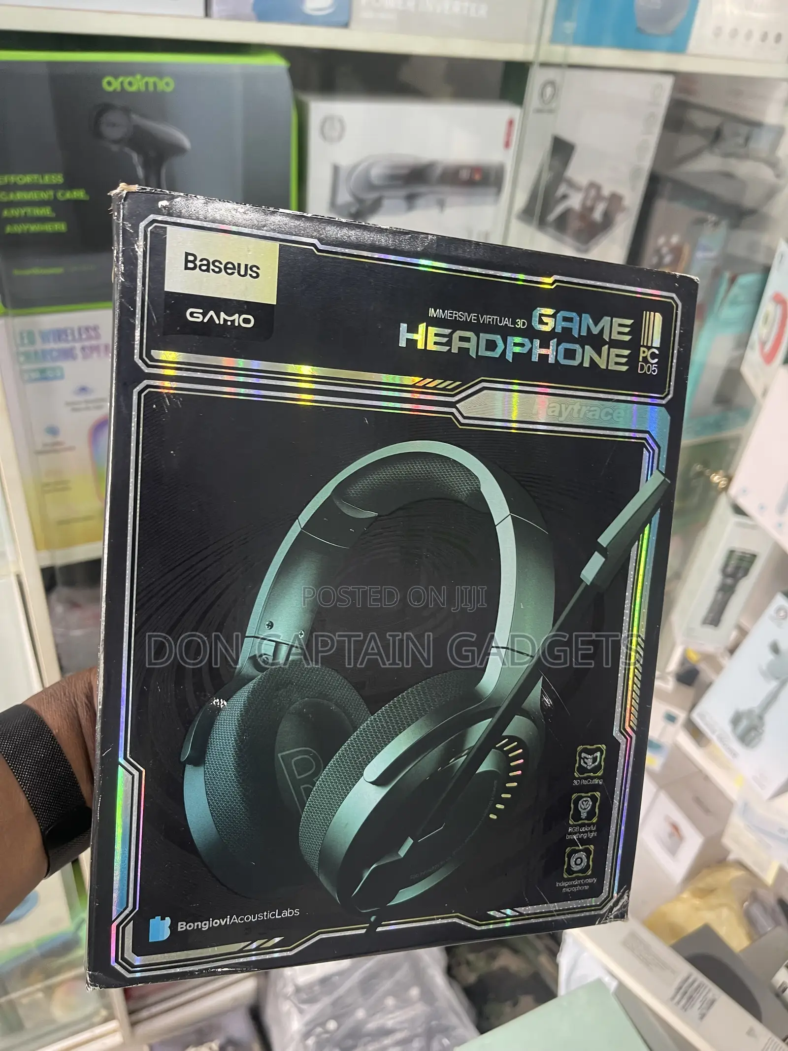 Baseus Gamo Immersive Virtual 3D Game Headphone D05