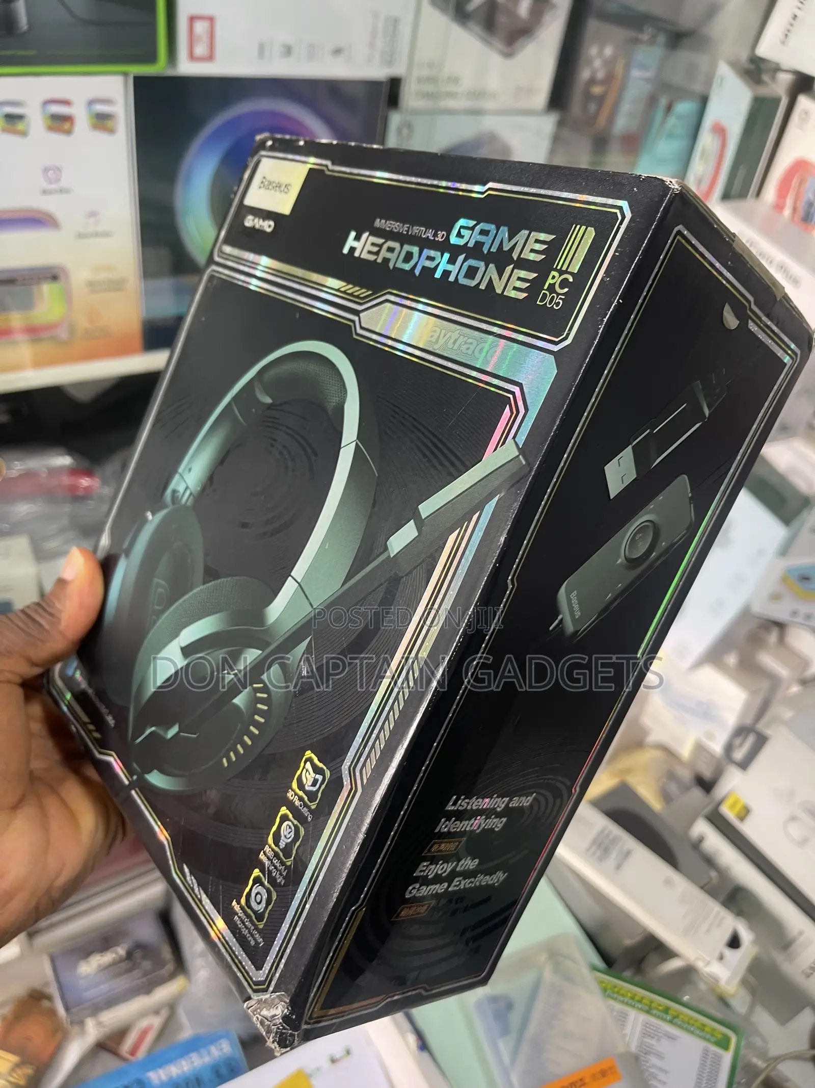 Baseus Gamo Immersive Virtual 3D Game Headphone D05