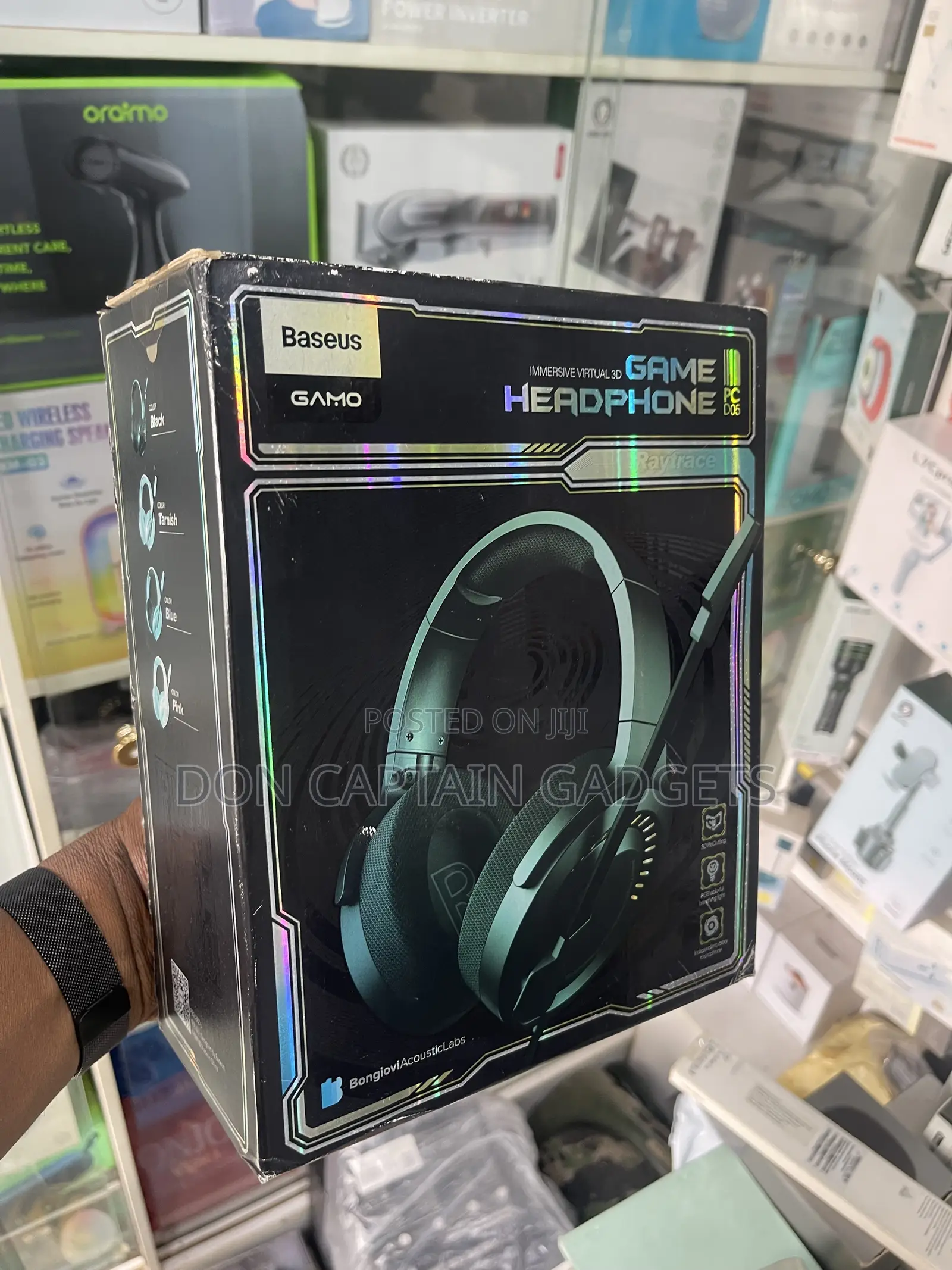 Baseus Gamo Immersive Virtual 3D Game Headphone D05