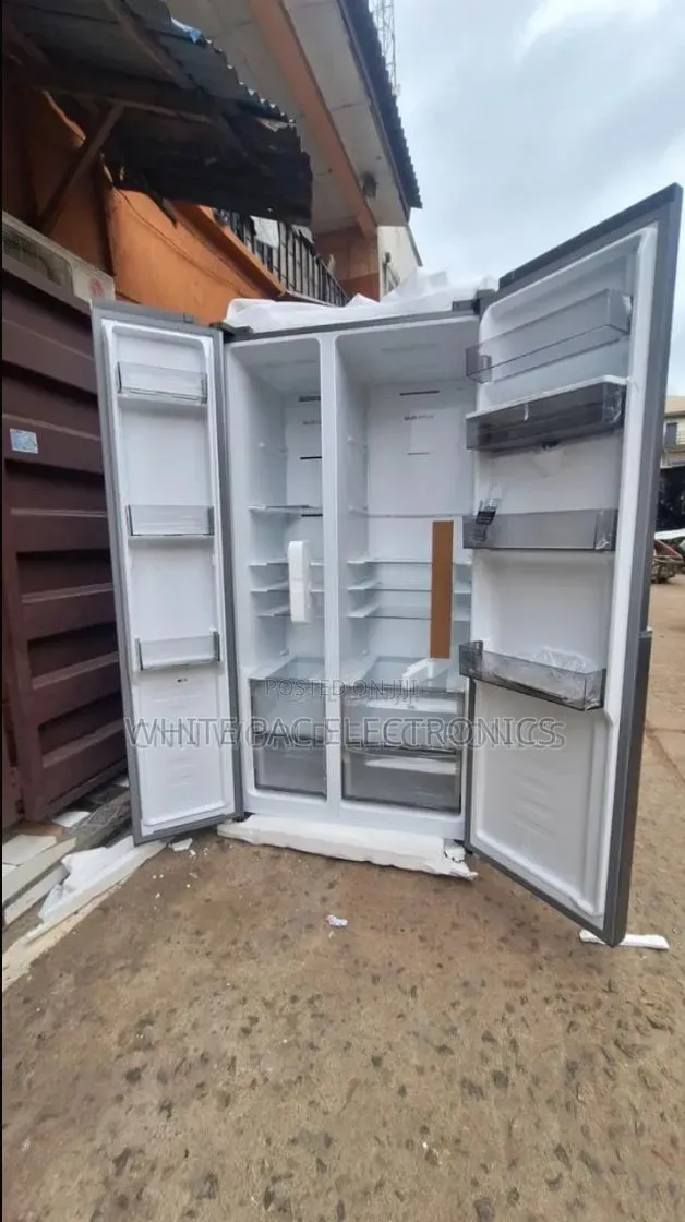Hisense 529 L Inverter Side by Side Fridge> Water Dispenser REF5P558NM