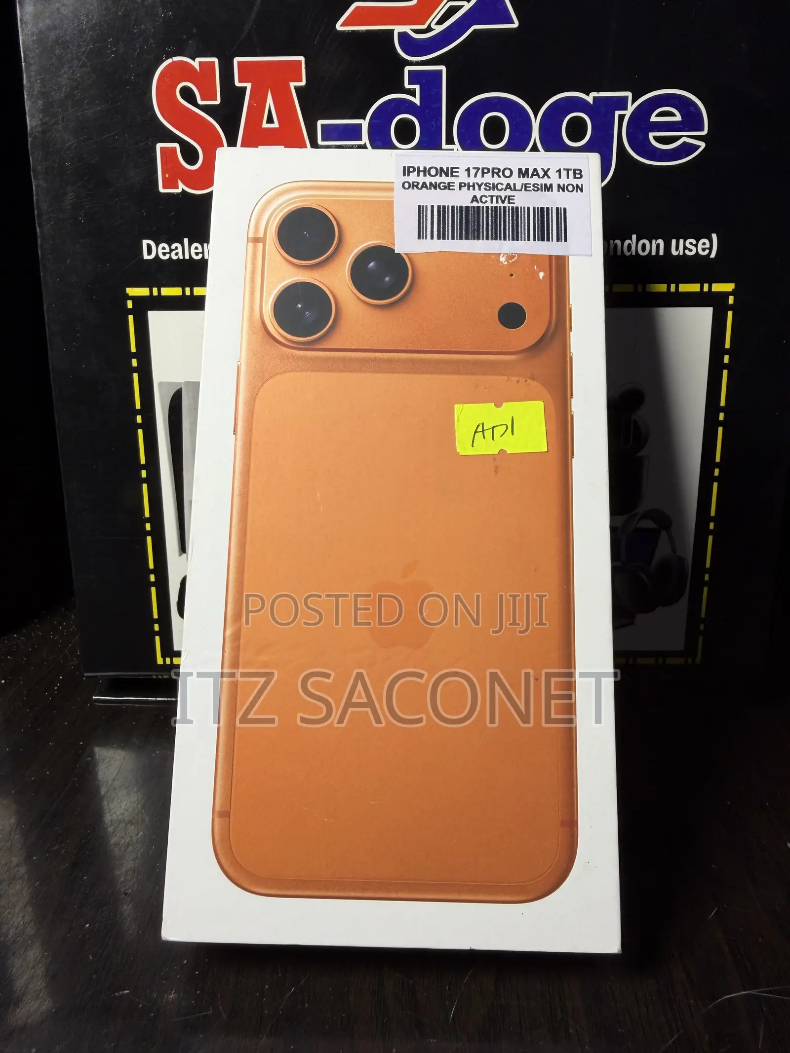 New Apple iPhone 17 Pro Max 1 TB Orange